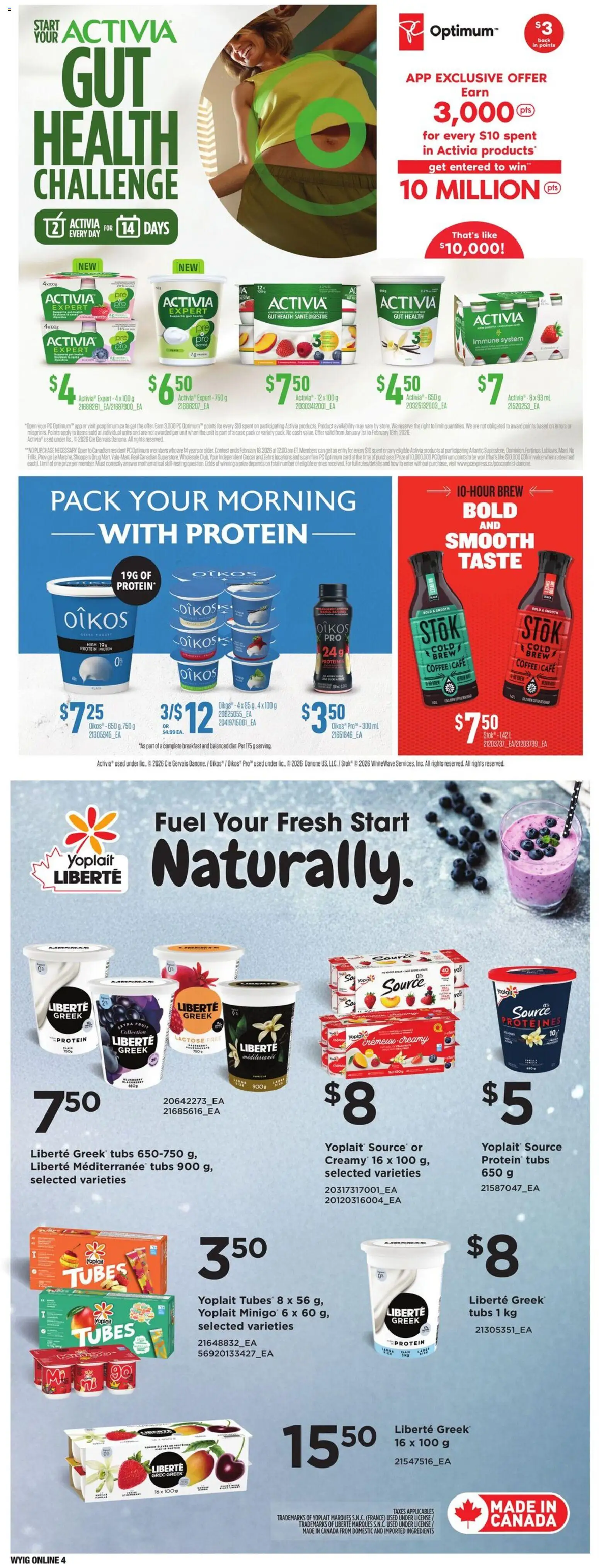 Loblaws flyer valid from 15.01.2026 | Page: 16 | Products: PC, Case, Coffee