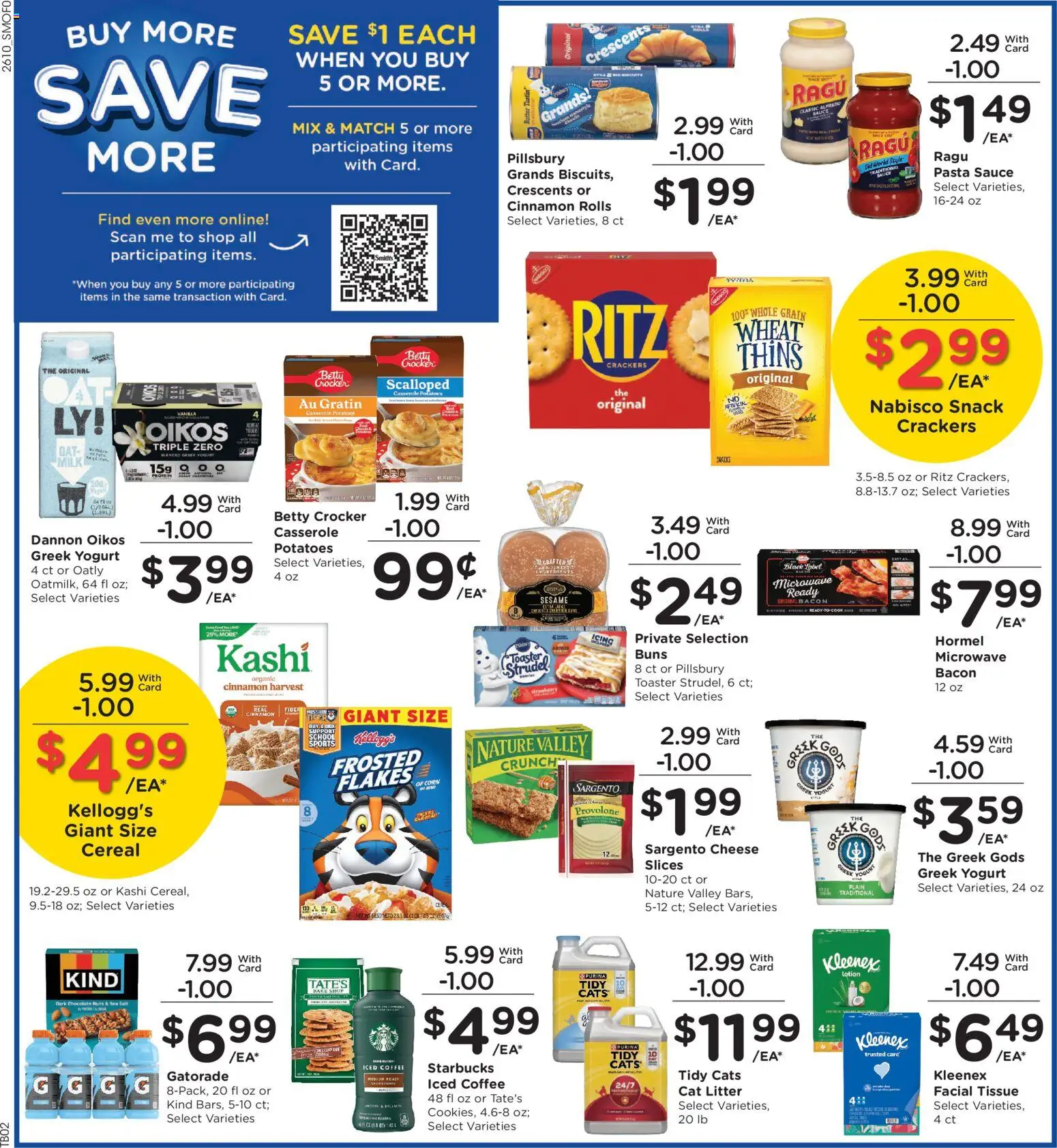 Smith's Weekly Ad - ID - valid from 08.04.2026 | Page: 8 | Products: Cat Litter, Butter, Coffee, Flakes