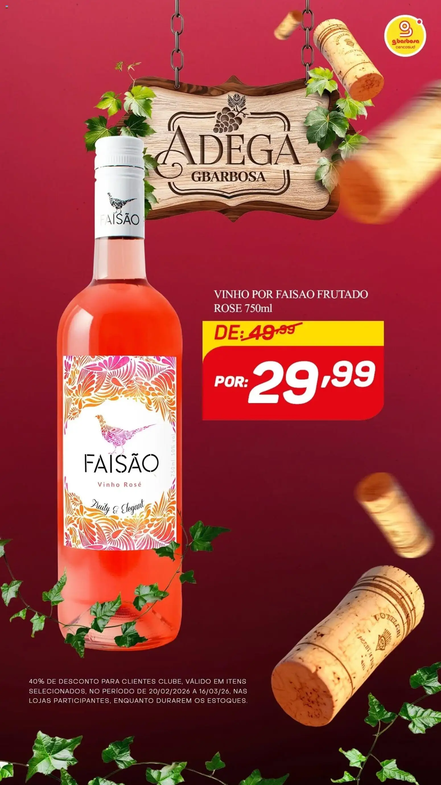 Gbarbosa Folheto - válido de 20.02.2026 | Página: 2 | Produtos: Vinho