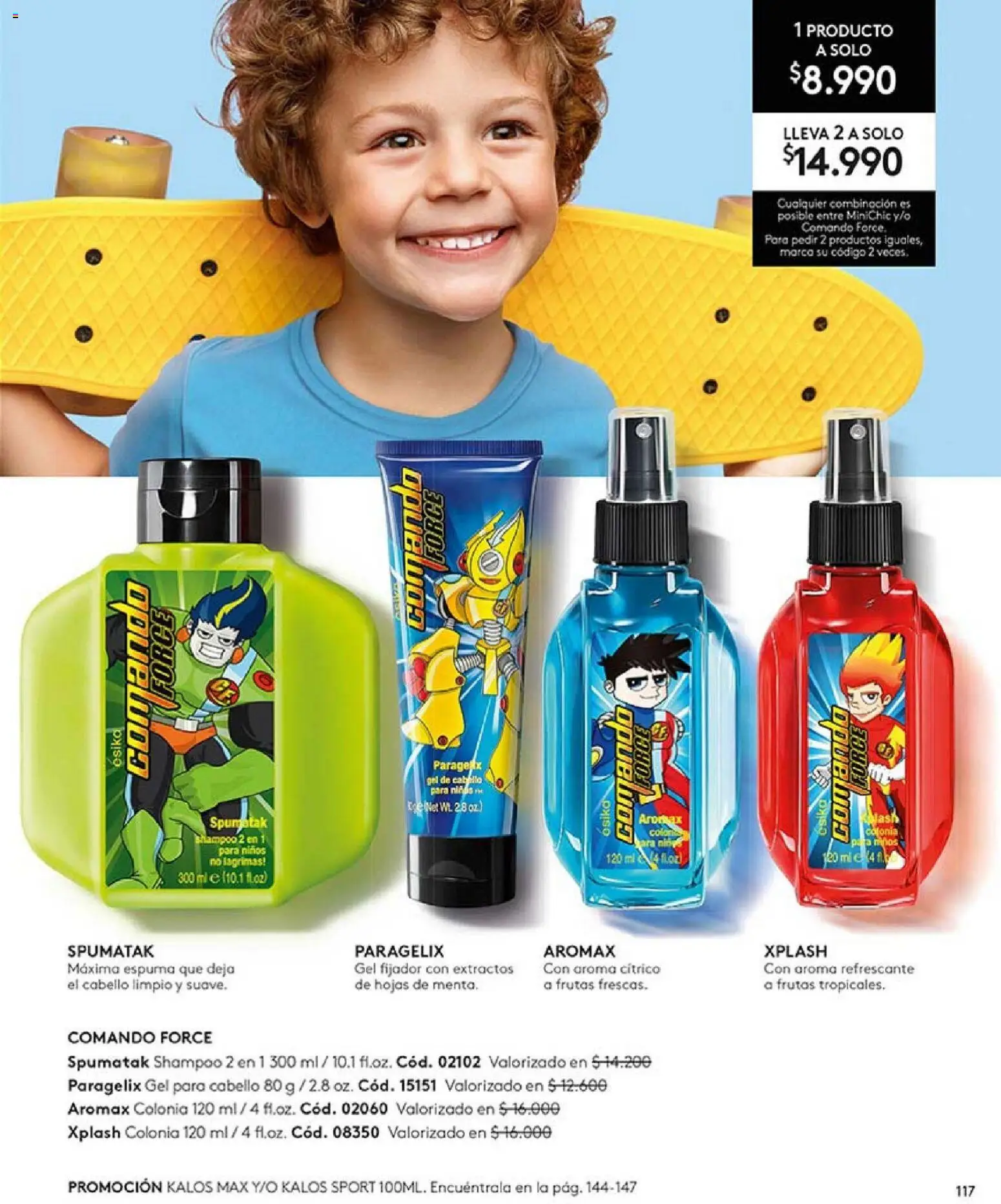Catálogo Ésika Campaña 2 │ válido desde el 15.01.2026 | Página: 117 | Productos: Fijador, Espuma, Shampoo