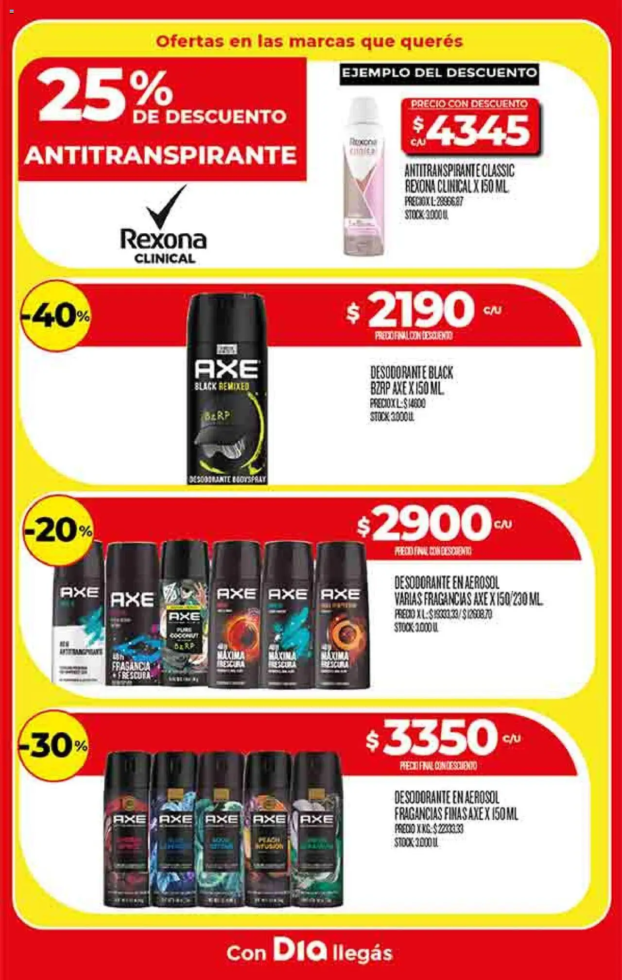 Supermercado DIA Ofertas │ válido desde el 20.08.2025 | Página: 19 | Productos: Fragancia, Desodorante, Antitranspirante