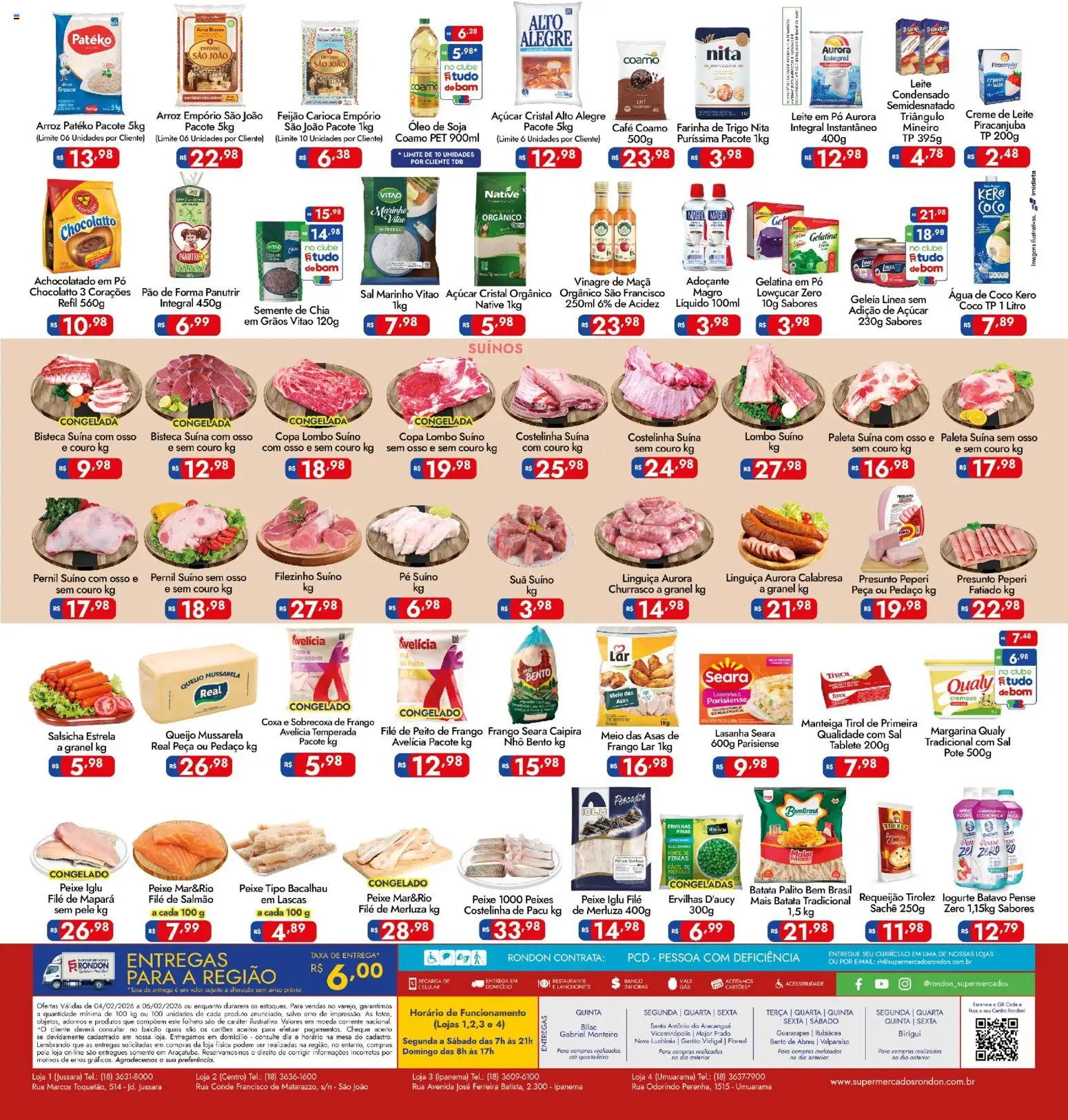 Supermercados Rondon Folheto - válido de 04.02.2026 | Página: 2
