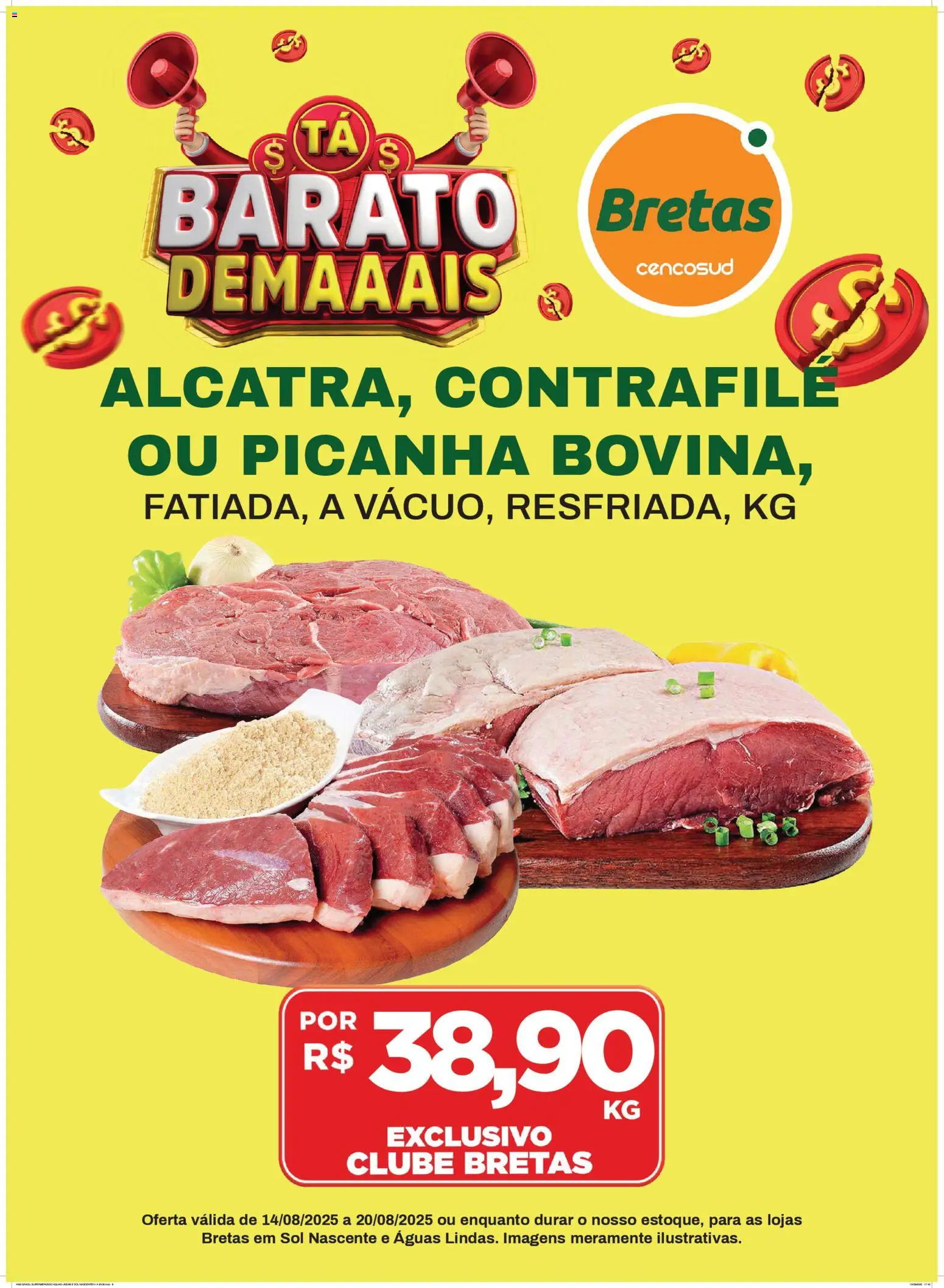 Bretas Folheto - válido de 14.02.2026 | Página: 8 | Produtos: Picanha