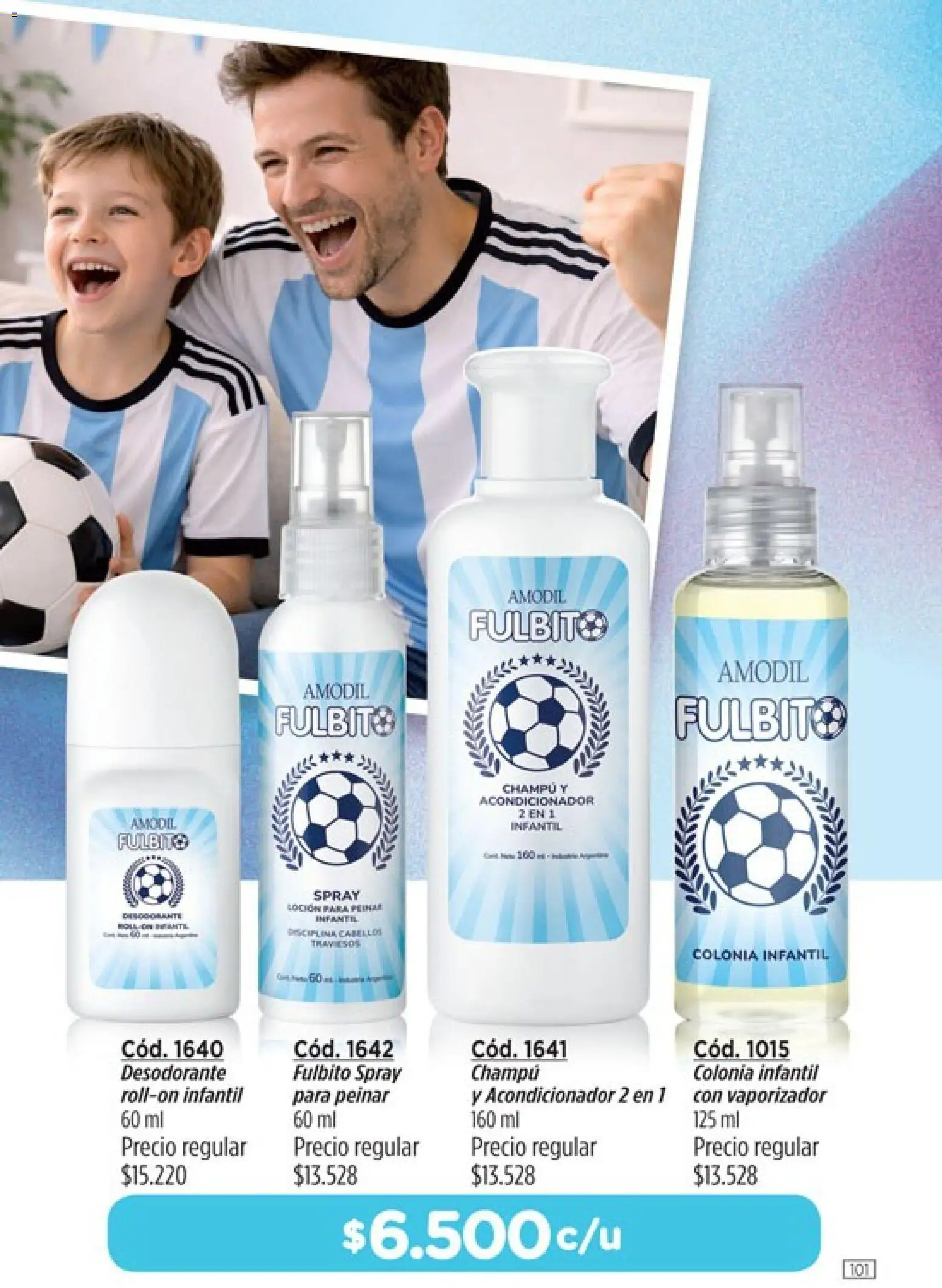 Amodil - Campaña 8 │ válido desde el 08.04.2026 | Página: 101 | Productos: Champú, Acondicionador, Desodorante