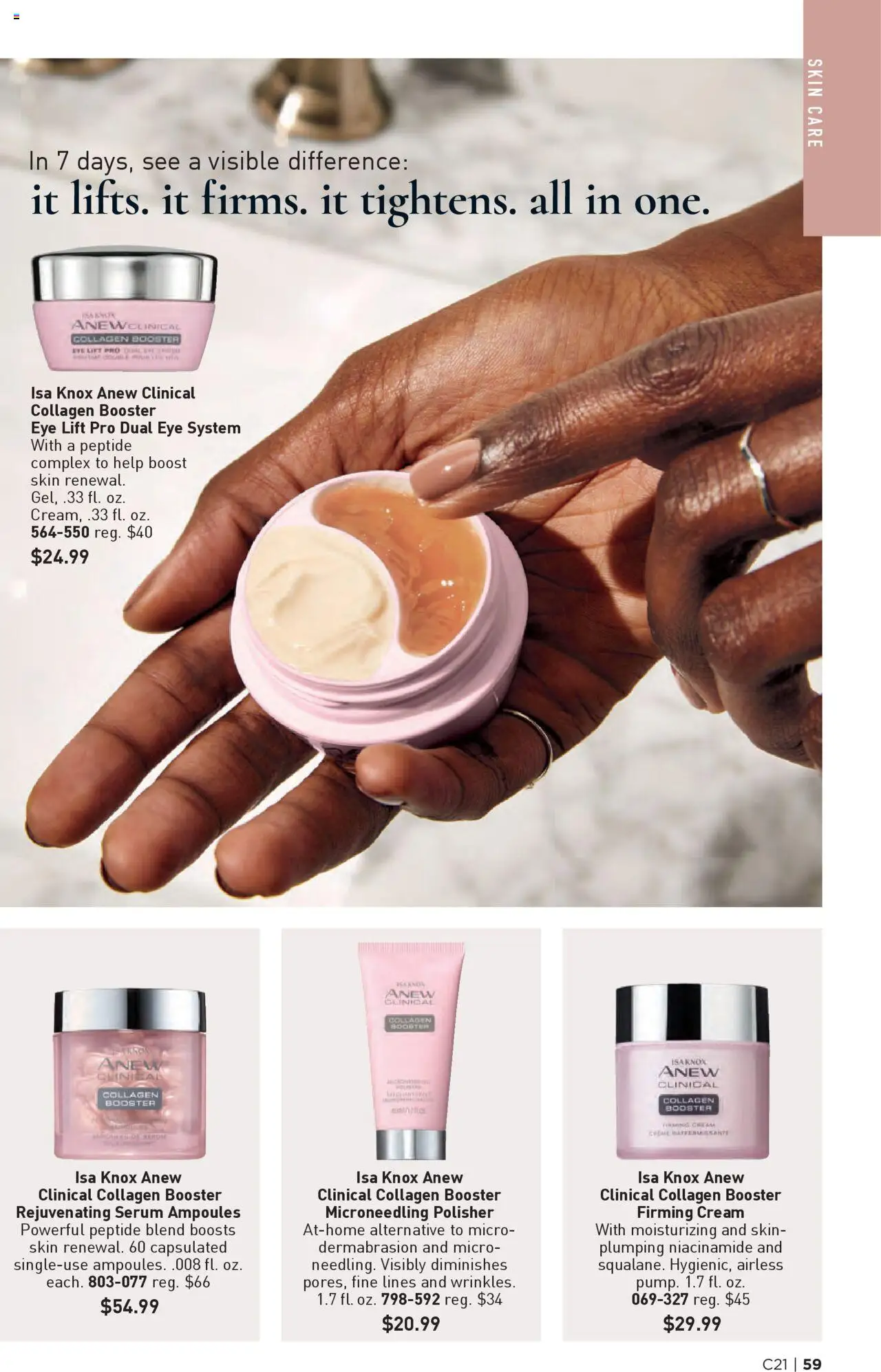 Avon Brochure - valid from 08.10.2025 | Page: 59 | Products: Polisher, Cream
