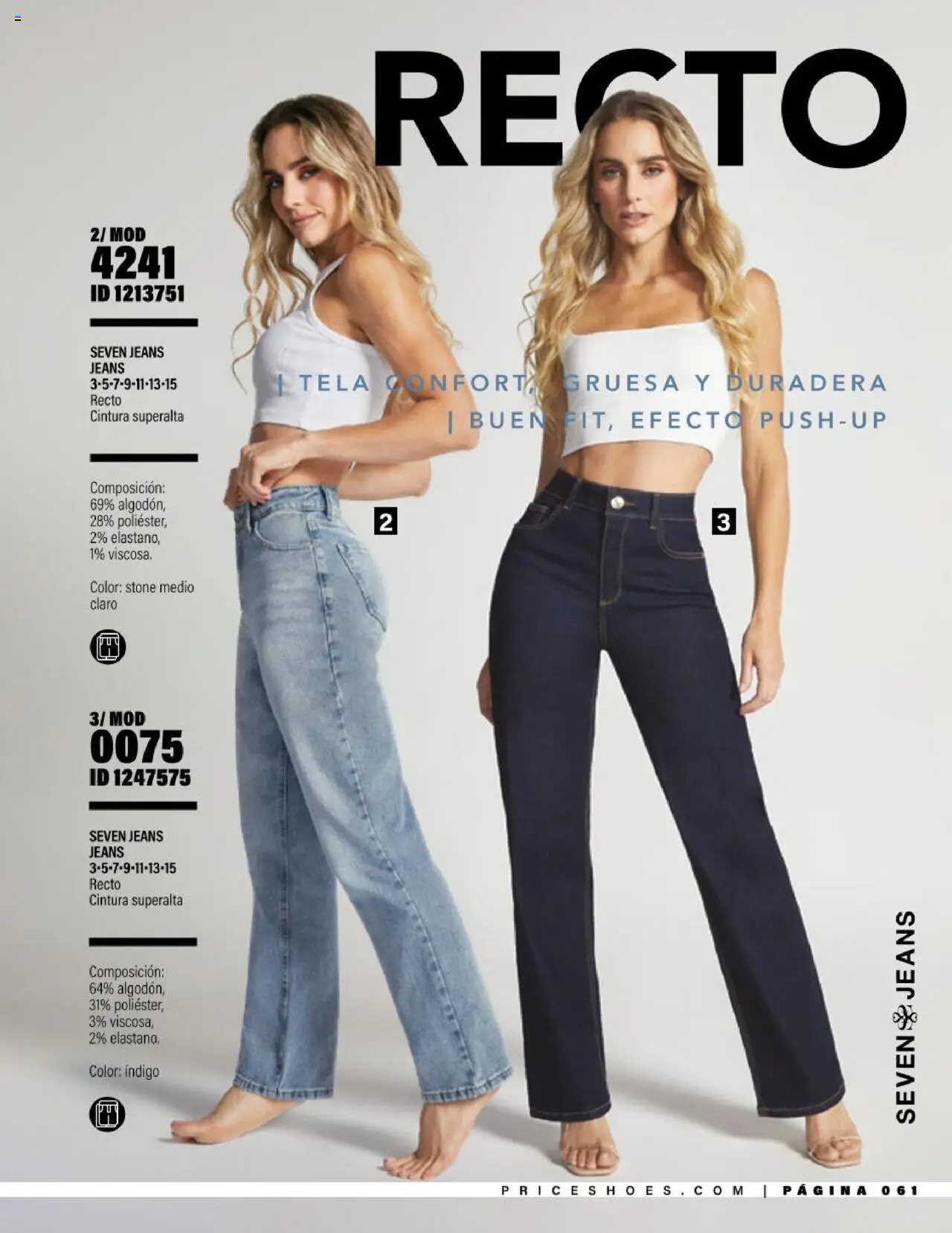 Nuevas ofertas de Price Shoes válidas en toda la República Mexicana desde el 05.08.2025. ¡Encuentra las mejores ofertas en Price Shoes - Catálogo Jeans ! | Página: 61