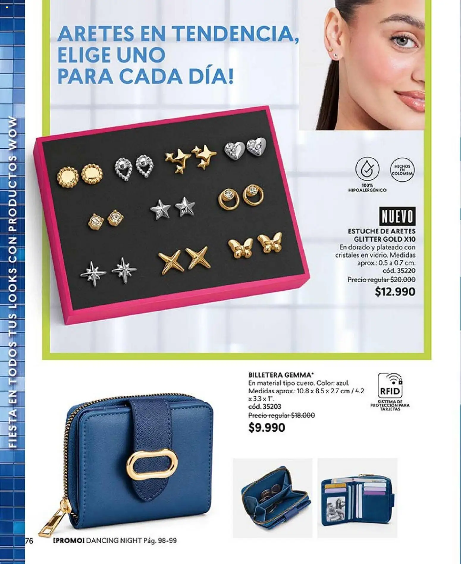 Catálogo CyZone Campaña 4 │ válido desde el 15.02.2026 | Página: 76 | Productos: Glitter, Estuche, Billetera