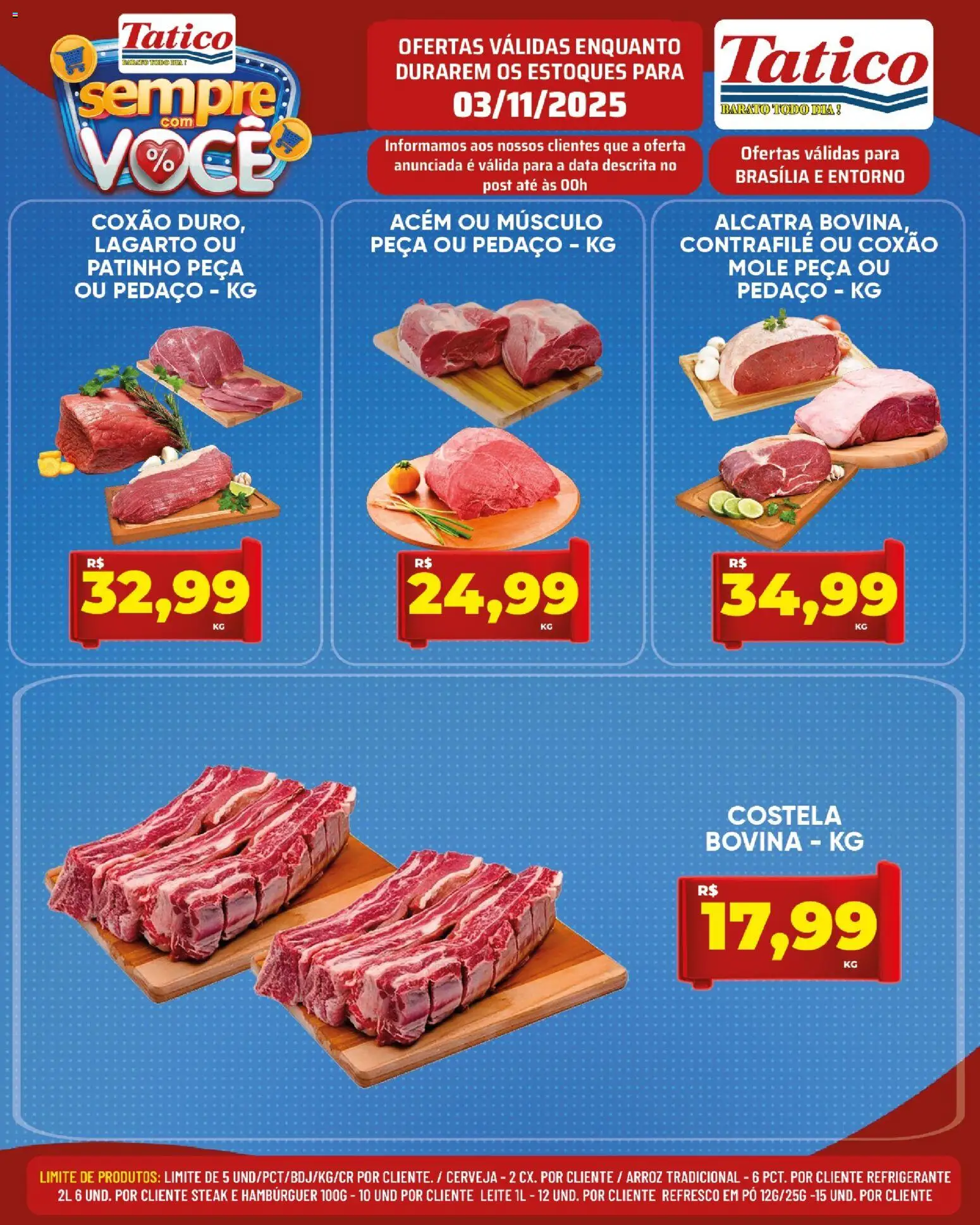 Tatico Folheto - válido de 04.11.2025 | Página: 25 | Produtos: Refresco, Leite, Hambúrguer, Refrigerante