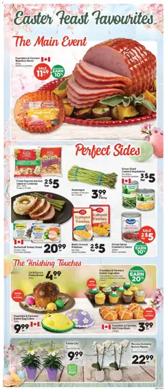 Preview of Calgary Co-op weekly flyer / circulaire from shop Calgary Co-op valid from 26.03.2026 | Page: 3 | Products: Cream, Potatoes, Bread, Ham