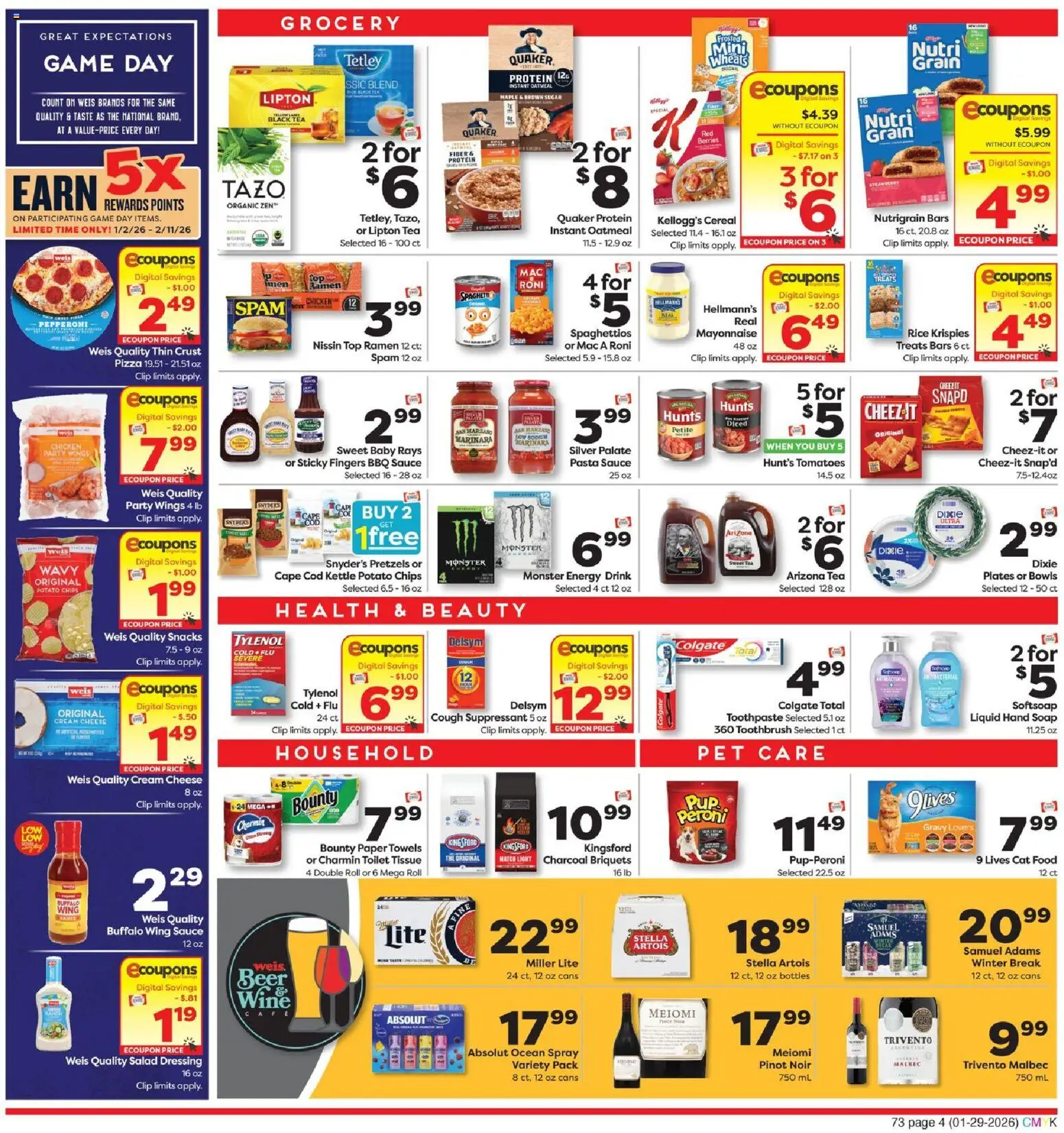 Weis Weekly Circular - VA - valid from 29.01.2026 | Page: 4