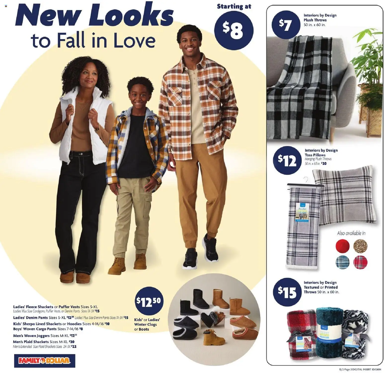 Family Dollar Weekly Ad - valid from 02.11.2025 | Page: 6 | Products: Pants, Boots