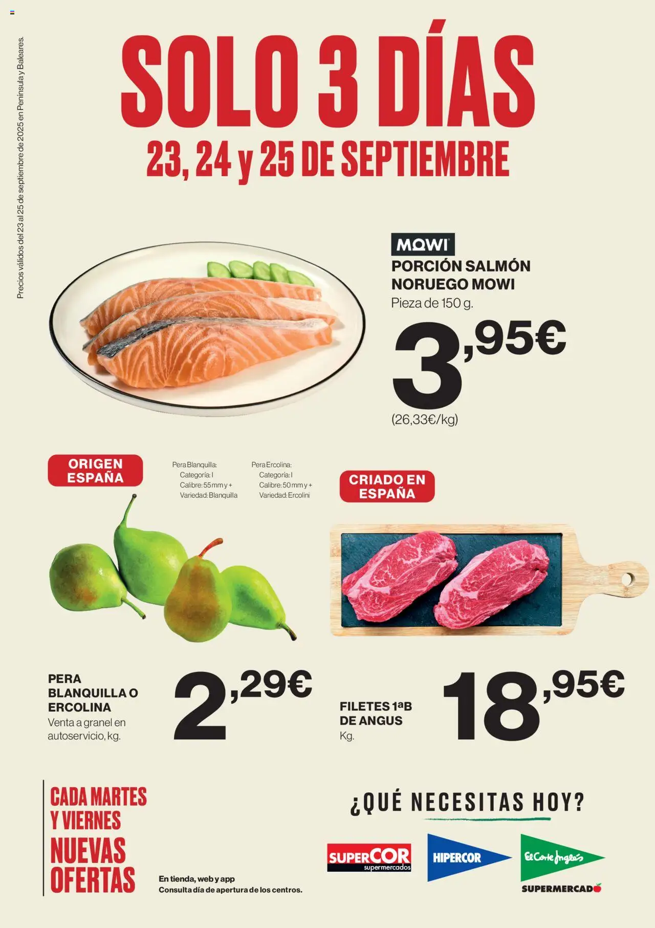 Nuevas ofertas de El Corte Inglés válidas en toda la República Mexicana desde el 23.09.2025. ¡Encuentra las mejores ofertas en El Corte Inglés - Catálogo! | Página: 1 | Productos: Pera