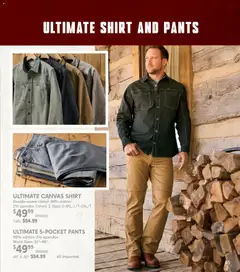 Preview of Cabela's weekly ads valid from 20.11.2025 | Page: 65 | Products: Canvas, Shirt, Pants
