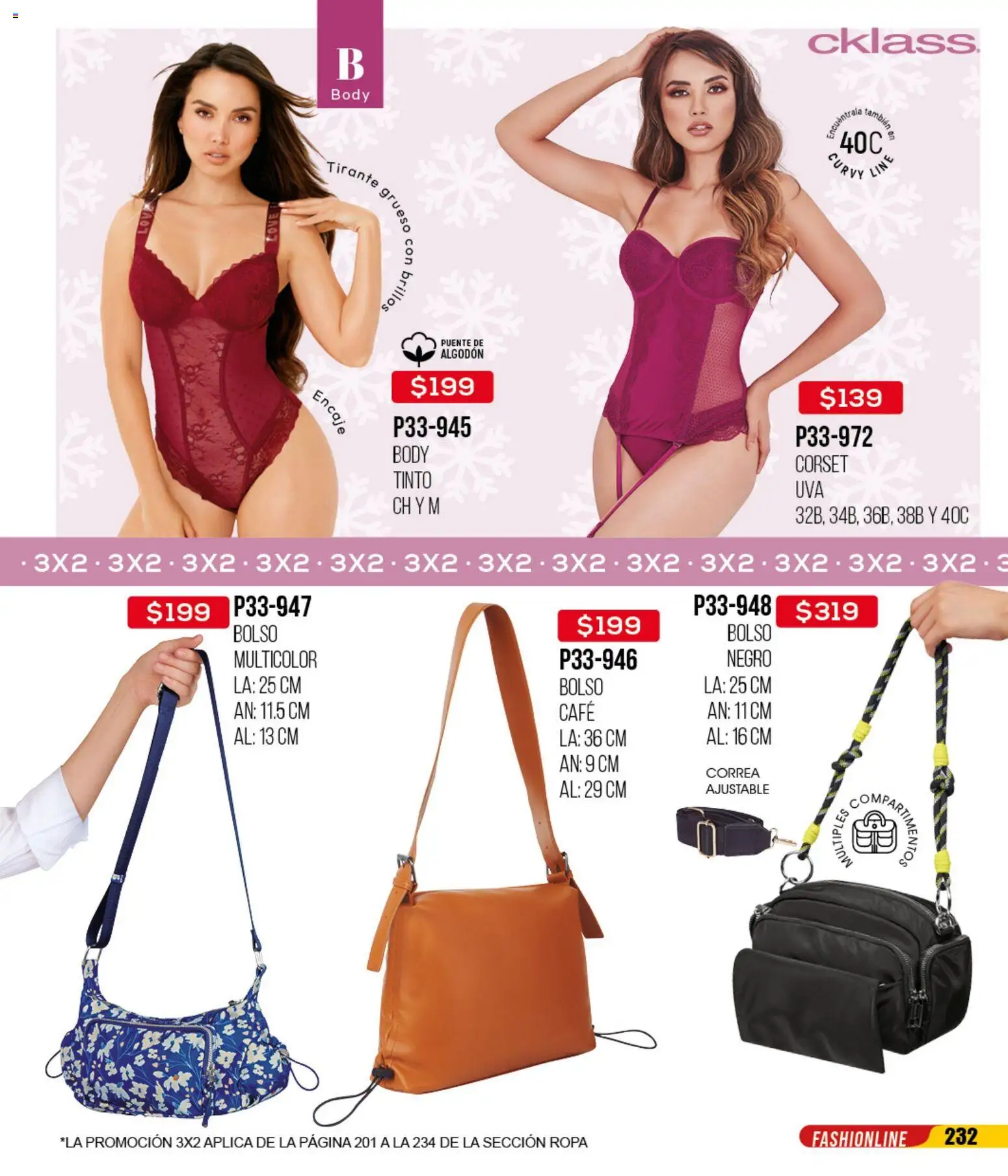 Nuevas ofertas de Cklass válidas en toda la República Mexicana desde el 02.01.2026. ¡Encuentra las mejores ofertas en Cklass catálogo Rebajas de Inicio de Año Ropa! | Página: 233 | Productos: Bolso, Café, Algodón, Ropa