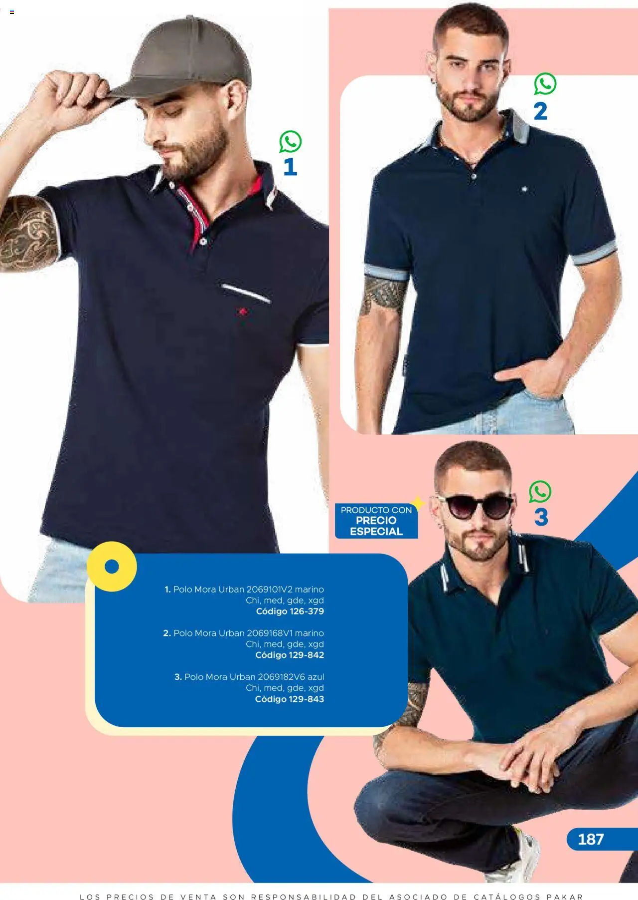Nuevas ofertas de SC Pakar válidas en toda la República Mexicana desde el 31.01.2025. ¡Encuentra las mejores ofertas en SC Pakar catálogo Ropa! | Página: 187