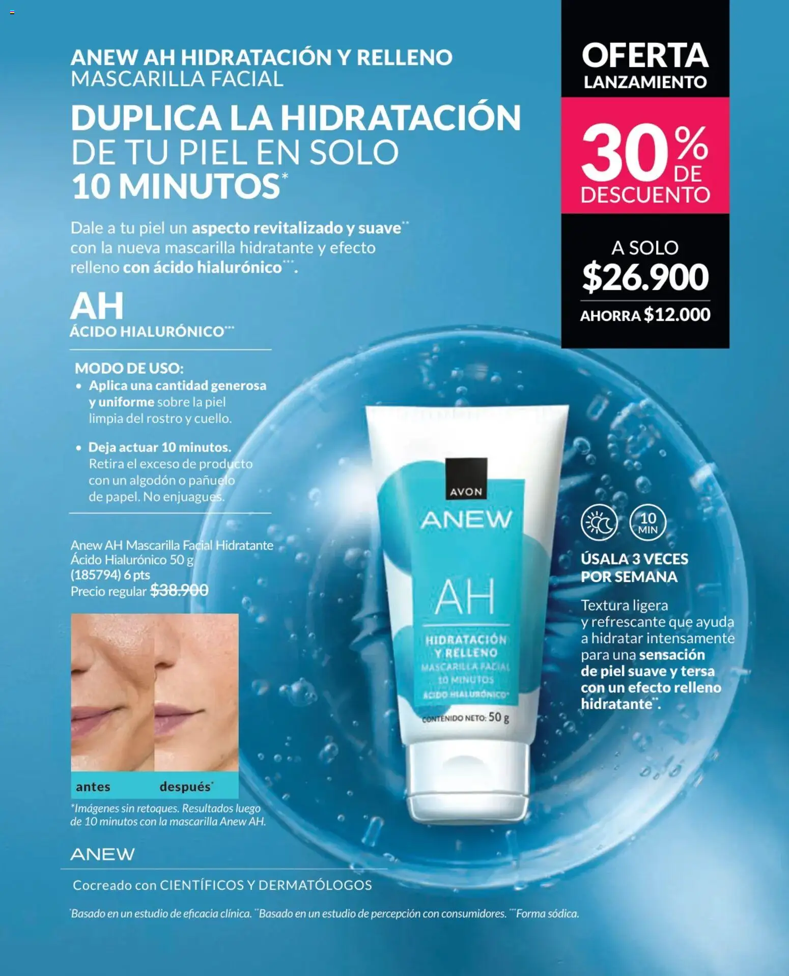 Avon revista - valida desde el 17.11.2025 | Página: 103 | Productos: Algodón, Sobre, Mascarilla