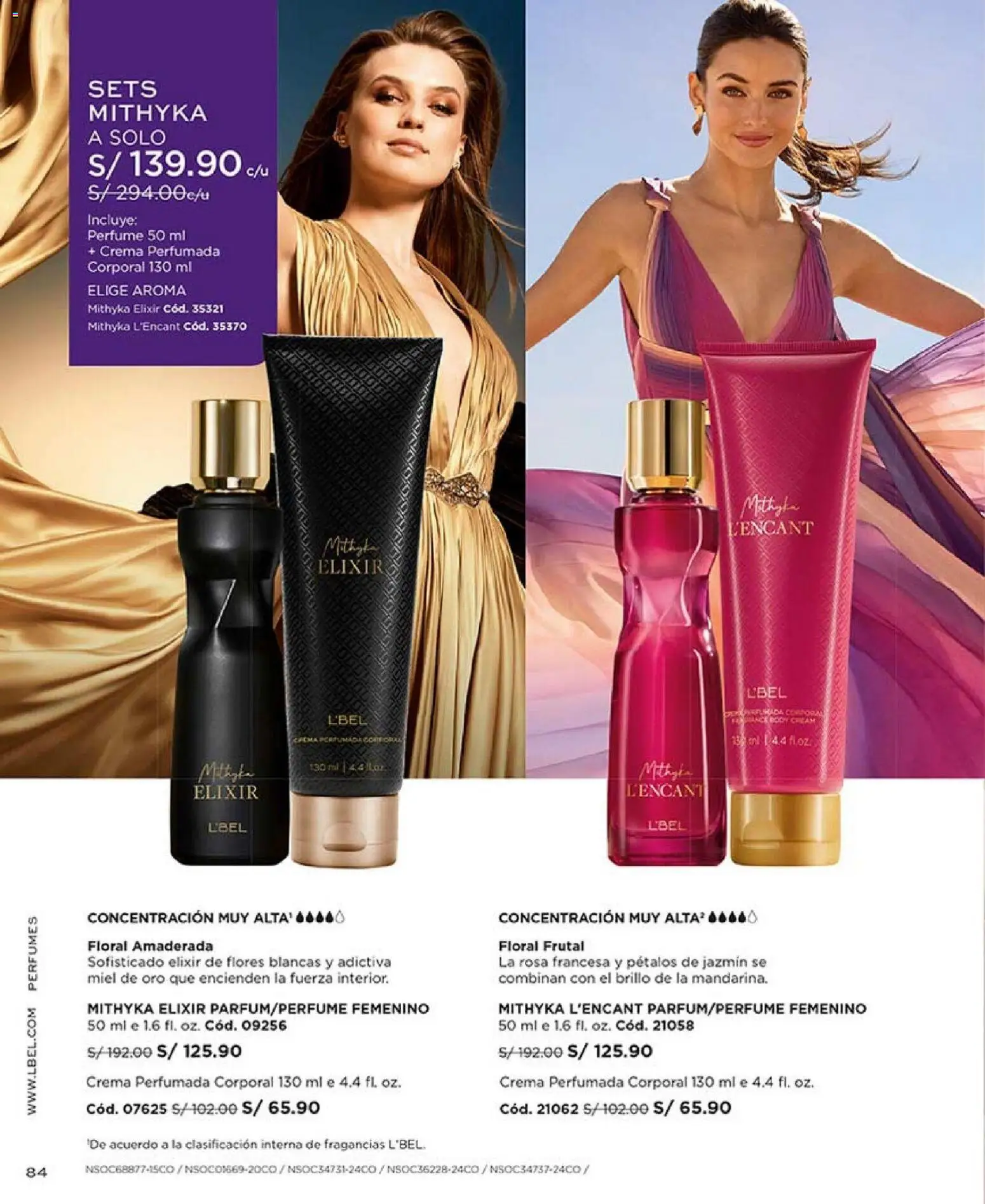 Catálogo L'Bel válido desde 27.12.2025 | Página: 84 | Productos: Crema, Perfume