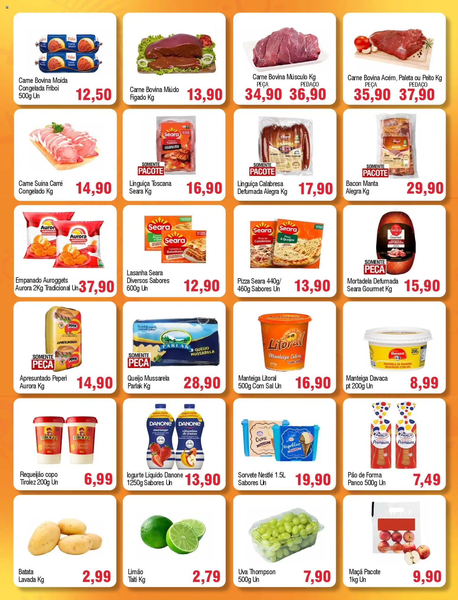 Spani Atacadista Folheto - válido de 27.01.2026 | Página: 2 | Produtos: Pizza, Carne, Pão de forma, Mussarela