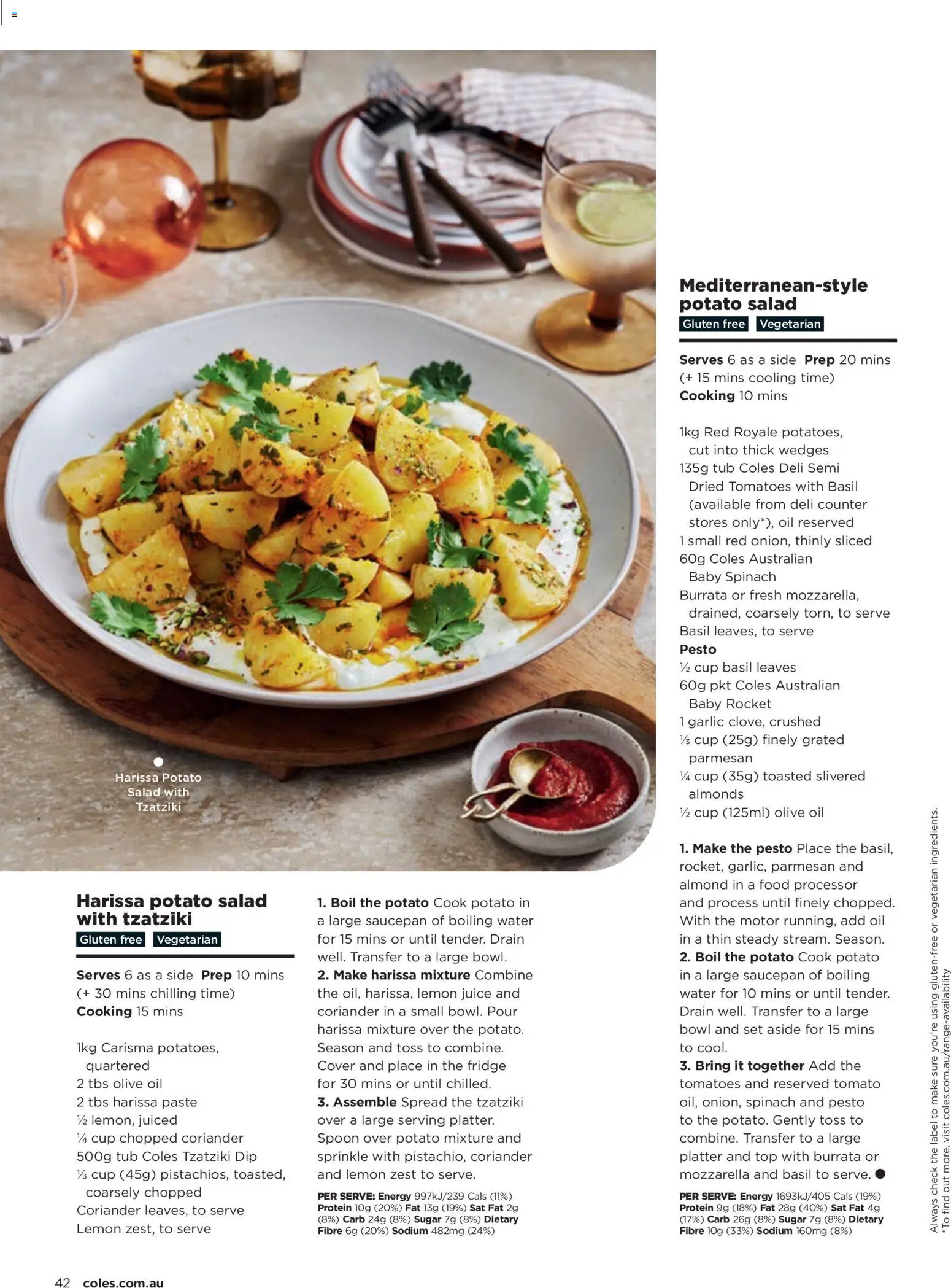 Coles catalogue - valid from 04.12.2025 | Page: 42 | Products: Salad, Rocket, Lemon, Food processor