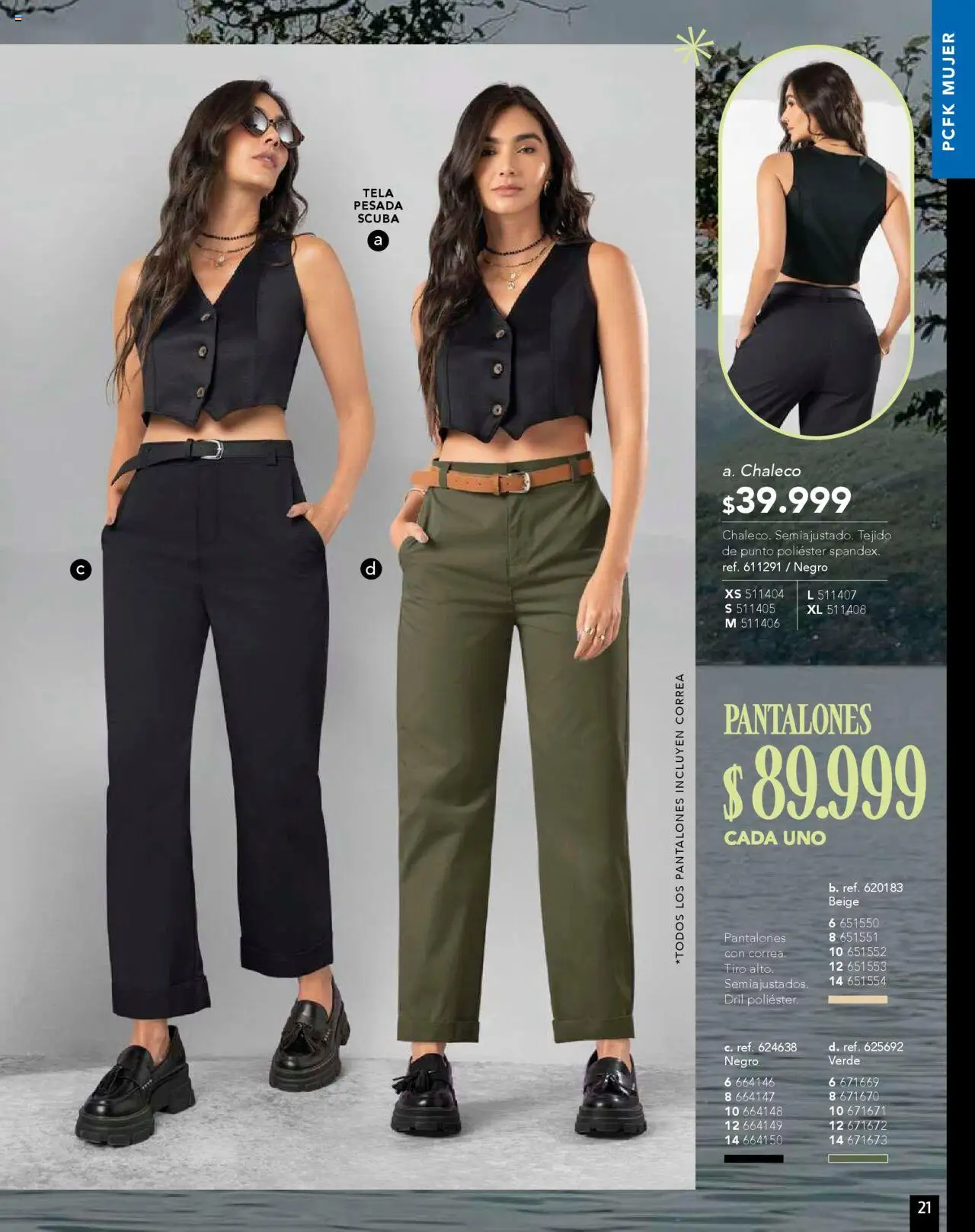 Pacifika revista - valida desde el 01.08.2025 | Página: 22 | Productos: Chaleco, Pantalones