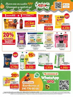 Ara - Ahorra con precios bajos y ofertas en la canasta familiar  -  Vista previa de la revista de la tienda Ara valido desde el 26.12.2025 | Página: 12