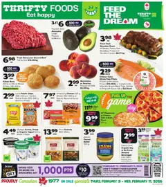 Preview of Thrifty Foods weekly flyer / circulaire from shop Thrifty Foods valid from 05.02.2026