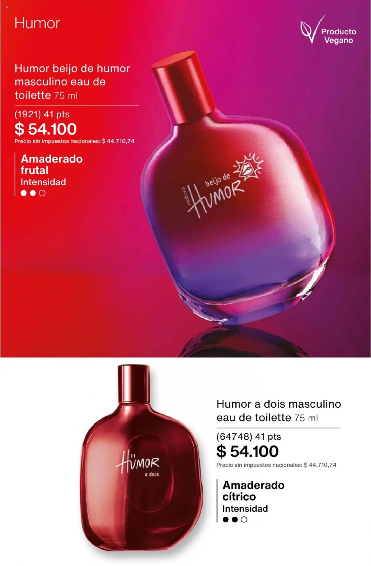 Natura - Catálogo Ciclo 15 │ válido desde el 01.10.2025 | Página: 74 | Productos: Eau de toilette