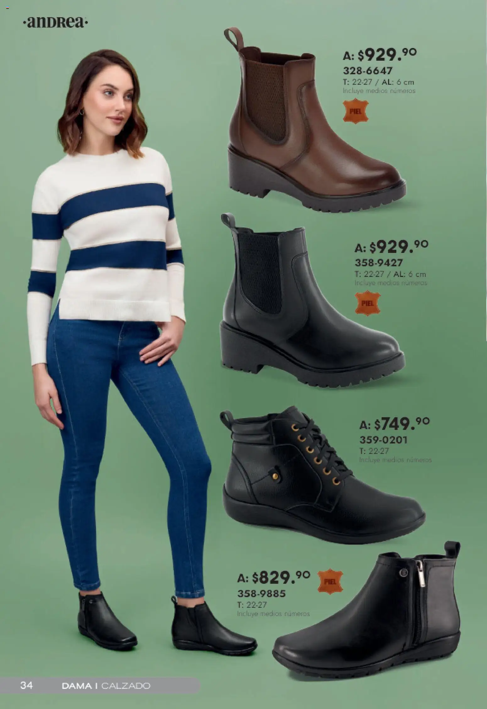 Nuevas ofertas de Andrea válidas en toda la República Mexicana desde el 15.02.2026. ¡Encuentra las mejores ofertas en Andrea catálogo Top Selection! | Página: 34