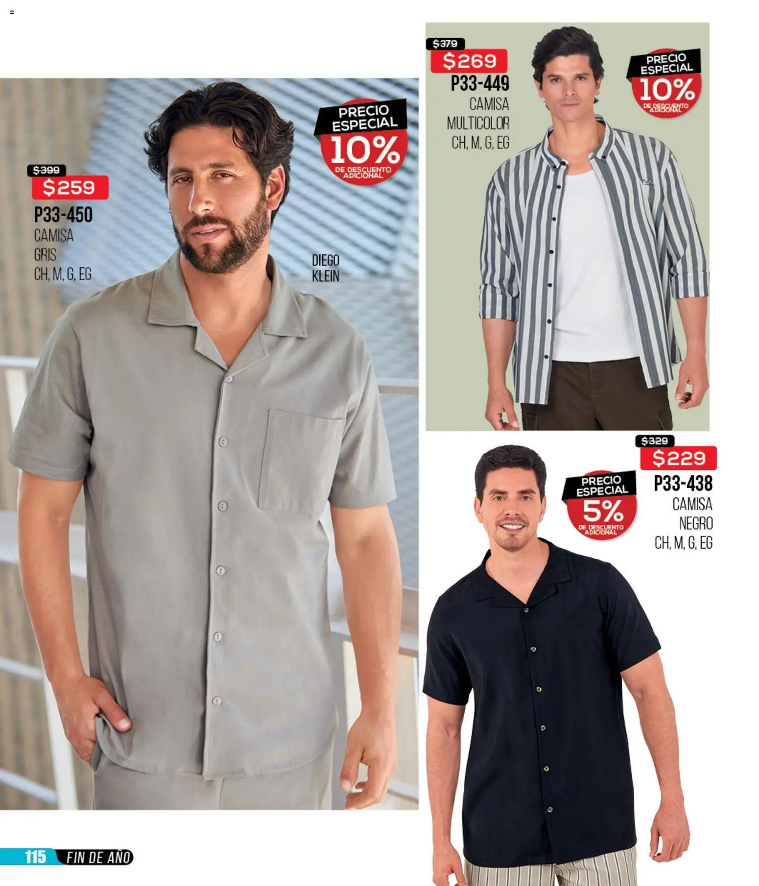 Nuevas ofertas de Cklass válidas en toda la República Mexicana desde el 02.01.2026. ¡Encuentra las mejores ofertas en Cklass catálogo Rebajas de Inicio de Año Ropa! | Página: 116 | Productos: Camisa