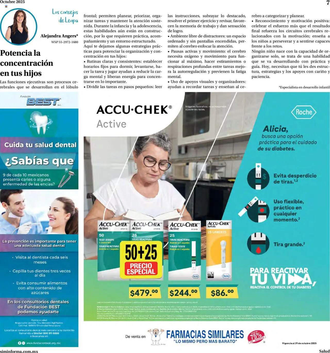 Nuevas ofertas de Farmacias Similares válidas en toda la República Mexicana desde el 01.10.2025. ¡Encuentra las mejores ofertas en Farmacias Similares - Catálogo! | Página: 7 | Productos: Pantallas, Té