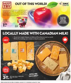 Preview of Longo's weekly flyer / circulaire from shop Longo's valid from 15.01.2026 | Page: 14 | Products: Bag, Milk, Apples