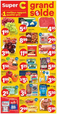 Preview of Super C weekly flyer / circulaire from shop Super C valid from 05.03.2026