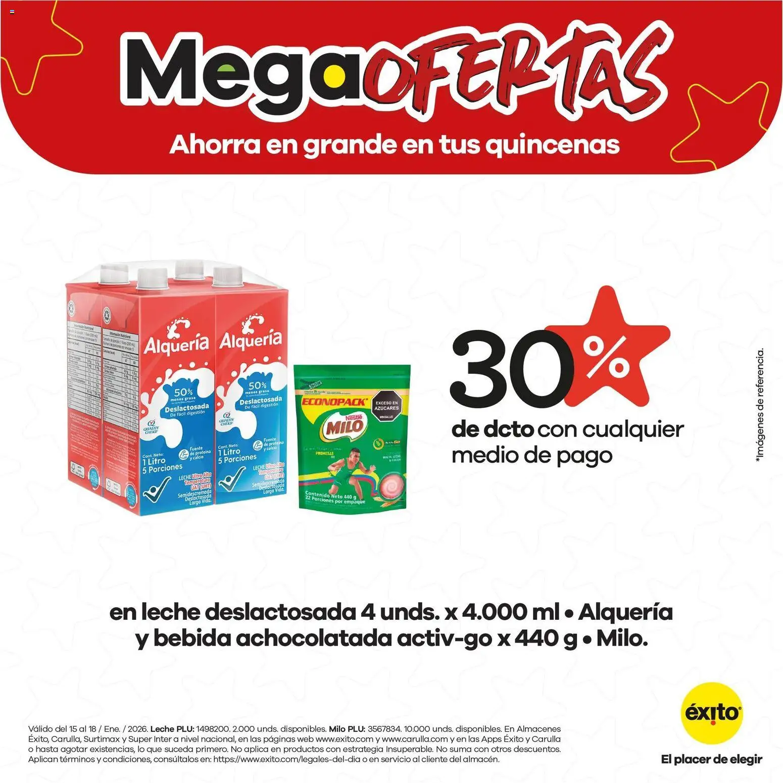 Éxito revista - valida desde el 15.01.2026 | Página: 3 | Productos: Zuecos, Leche