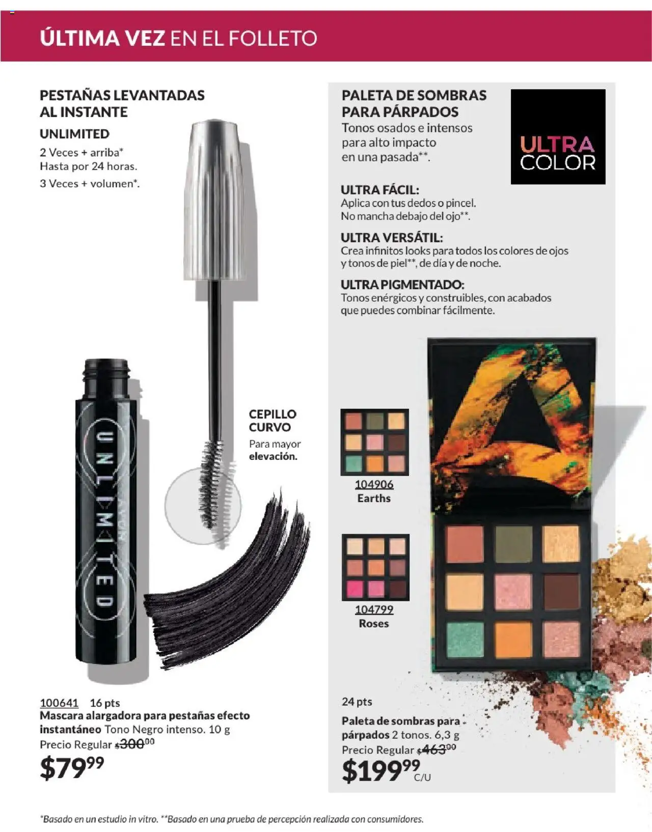 Nuevas ofertas de AVON válidas en toda la República Mexicana desde el 17.03.2025. ¡Encuentra las mejores ofertas en AVON campaña 7 2025! | Página: 43 | Productos: Paleta, Cepillo, Máscara