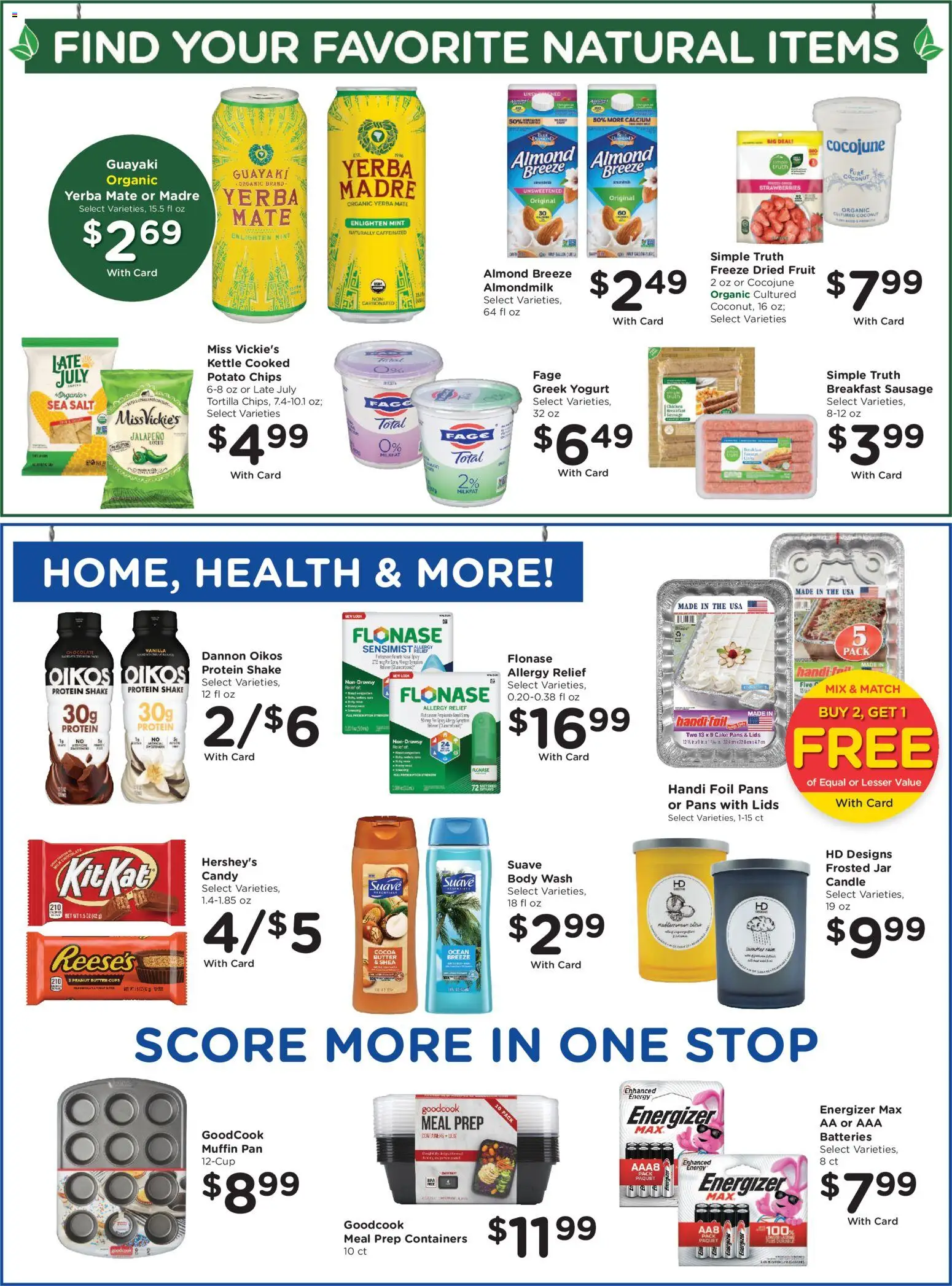 King Soopers Weekly Ad - valid from 25.03.2026 | Page: 10 | Products: Butter, Strawberries, Chips, Sausage