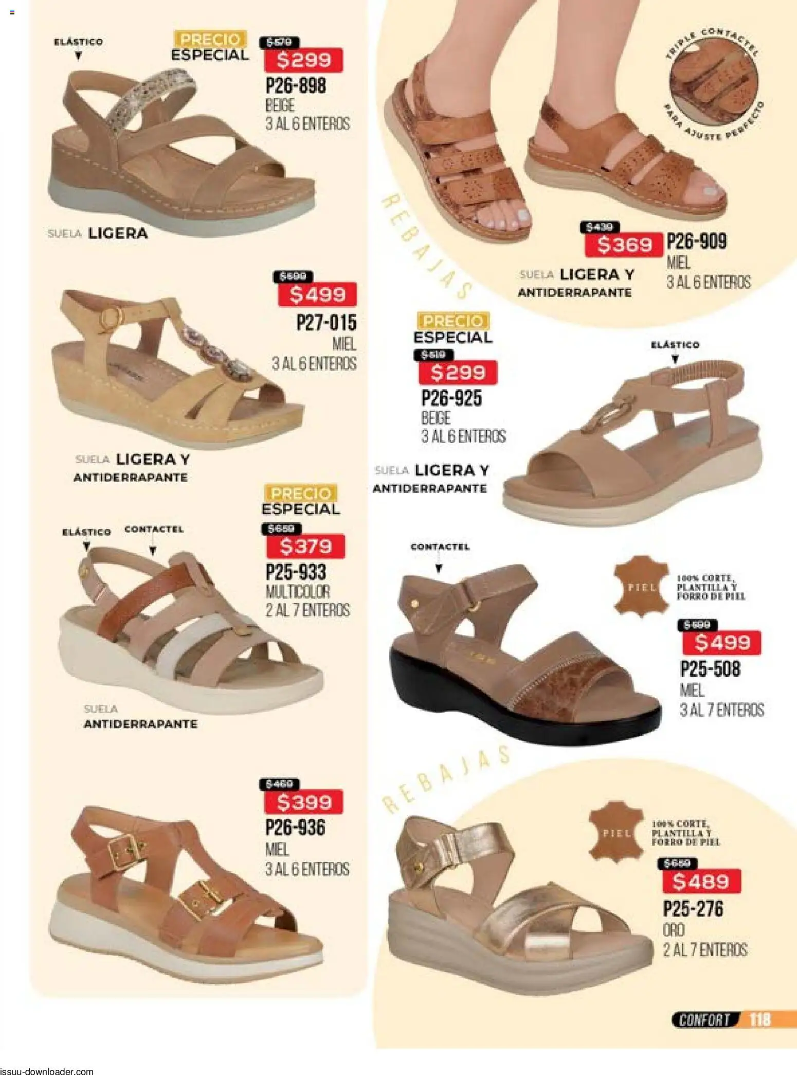 Nuevas ofertas de Cklass válidas en toda la República Mexicana desde el 31.10.2025. ¡Encuentra las mejores ofertas en Cklass catálogo Súper Rebajas Calzado! | Página: 119