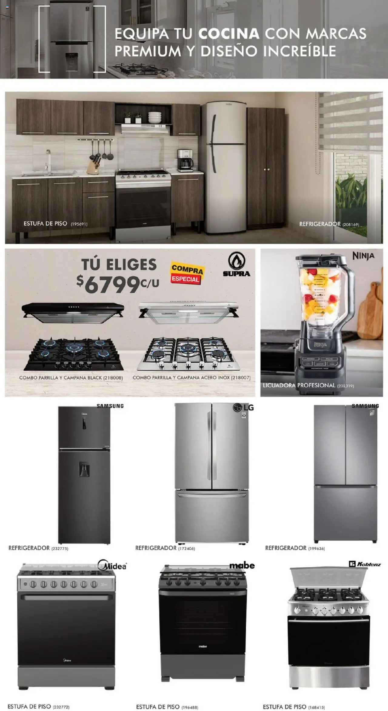 Nuevas ofertas de Home Depot válidas en toda la República Mexicana desde el 15.05.2025. ¡Encuentra las mejores ofertas en Home Depot catálogo! | Página: 10 | Productos: Refrigerador, Licuadora, Cocina, Parrilla