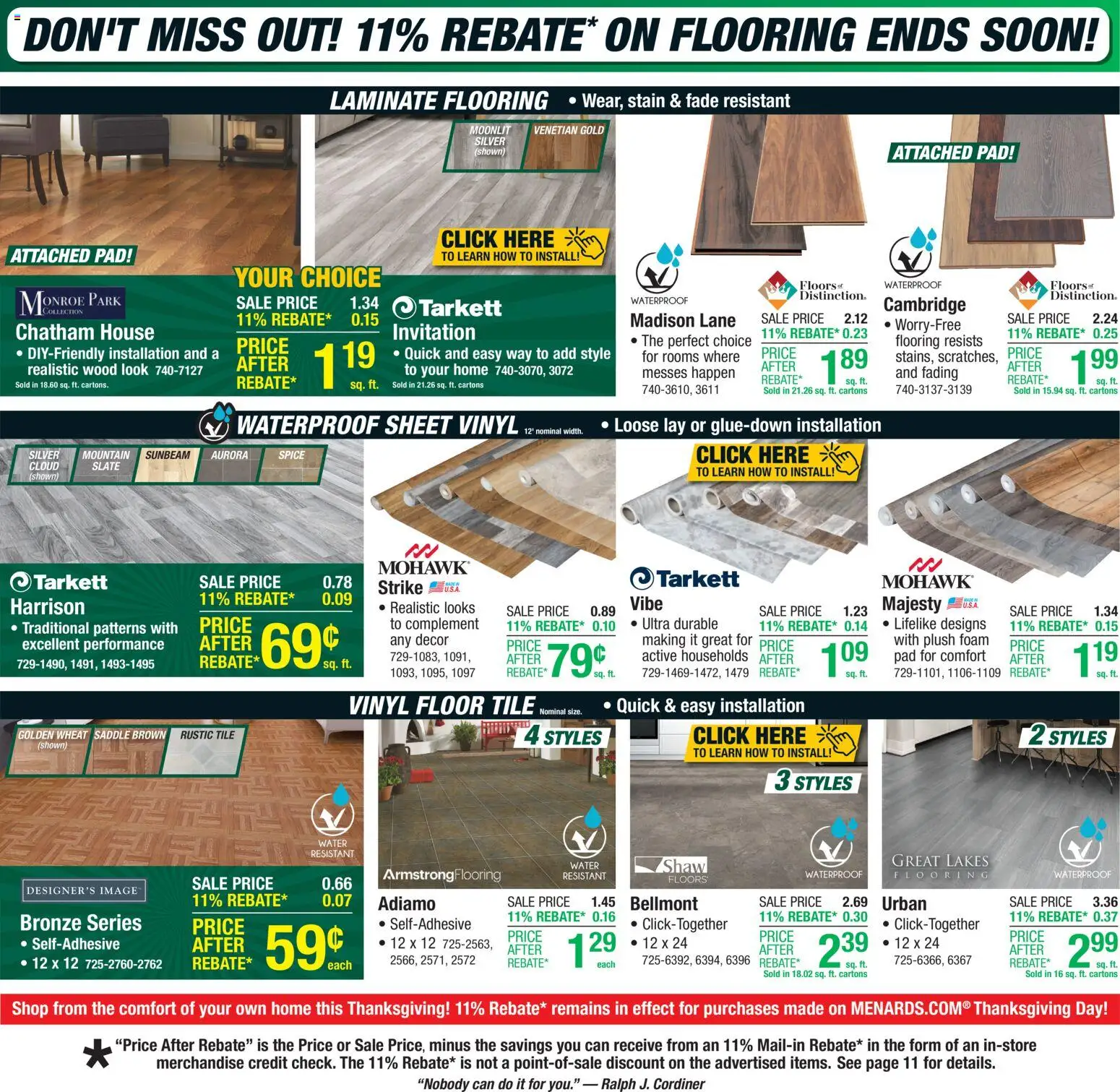 Menards - Weekly Ad - valid from 19.11.2025 | Page: 18