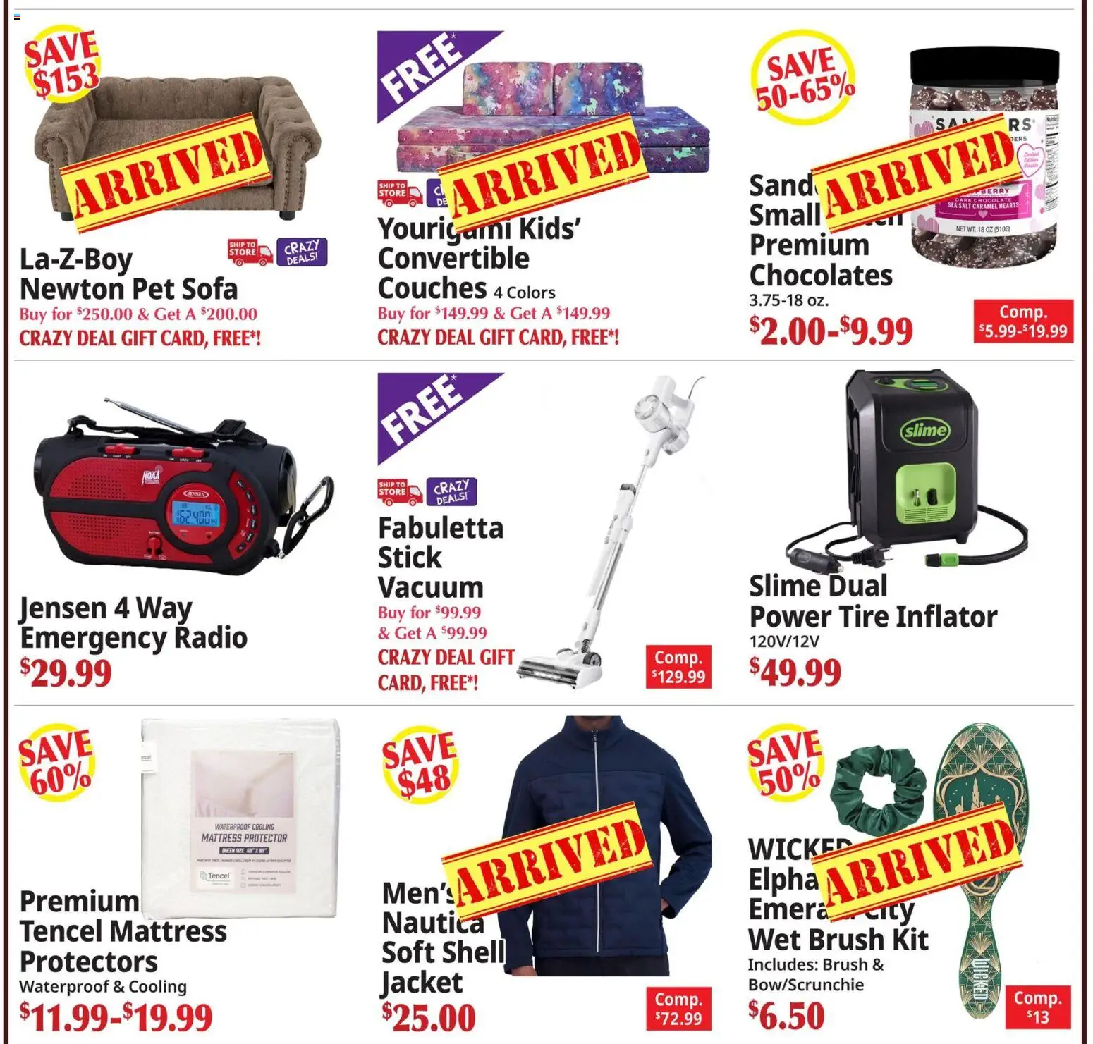 Ocean State Job Lot Coming Attractions - MA - valid from 05.03.2026 | Page: 2 | Products: Mattress, Sofa, Vacuum, Jacket