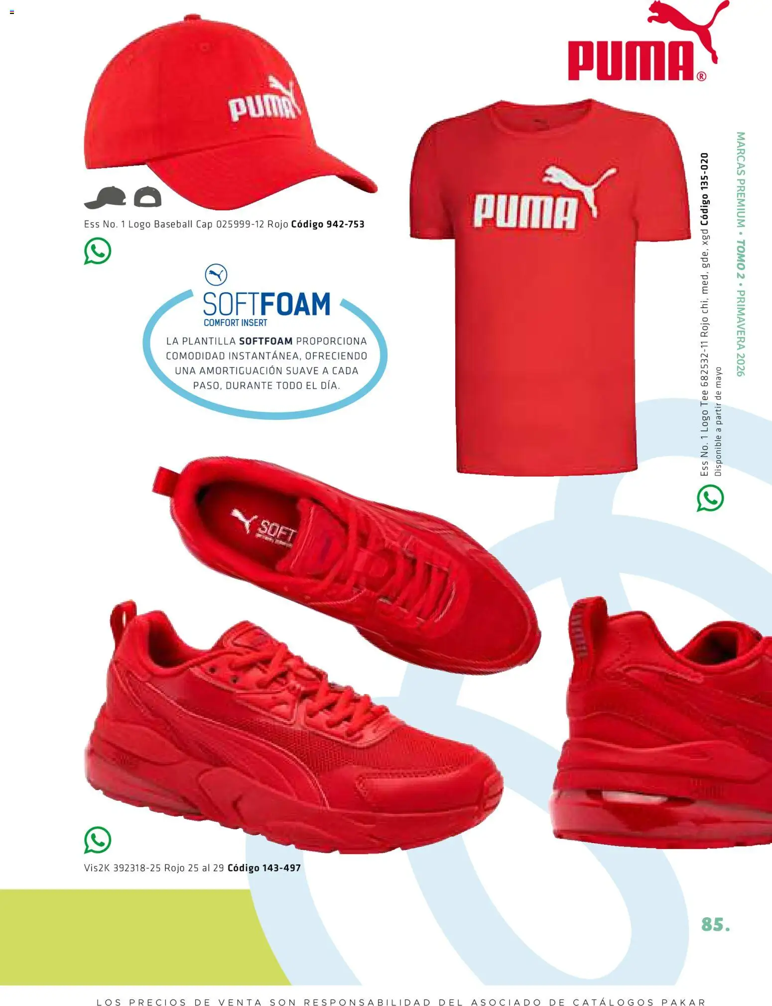 Nuevas ofertas de SC Pakar válidas en toda la República Mexicana desde el 27.02.2026. ¡Encuentra las mejores ofertas en SC Pakar catálogo Premium Men Tomo 2! | Página: 85