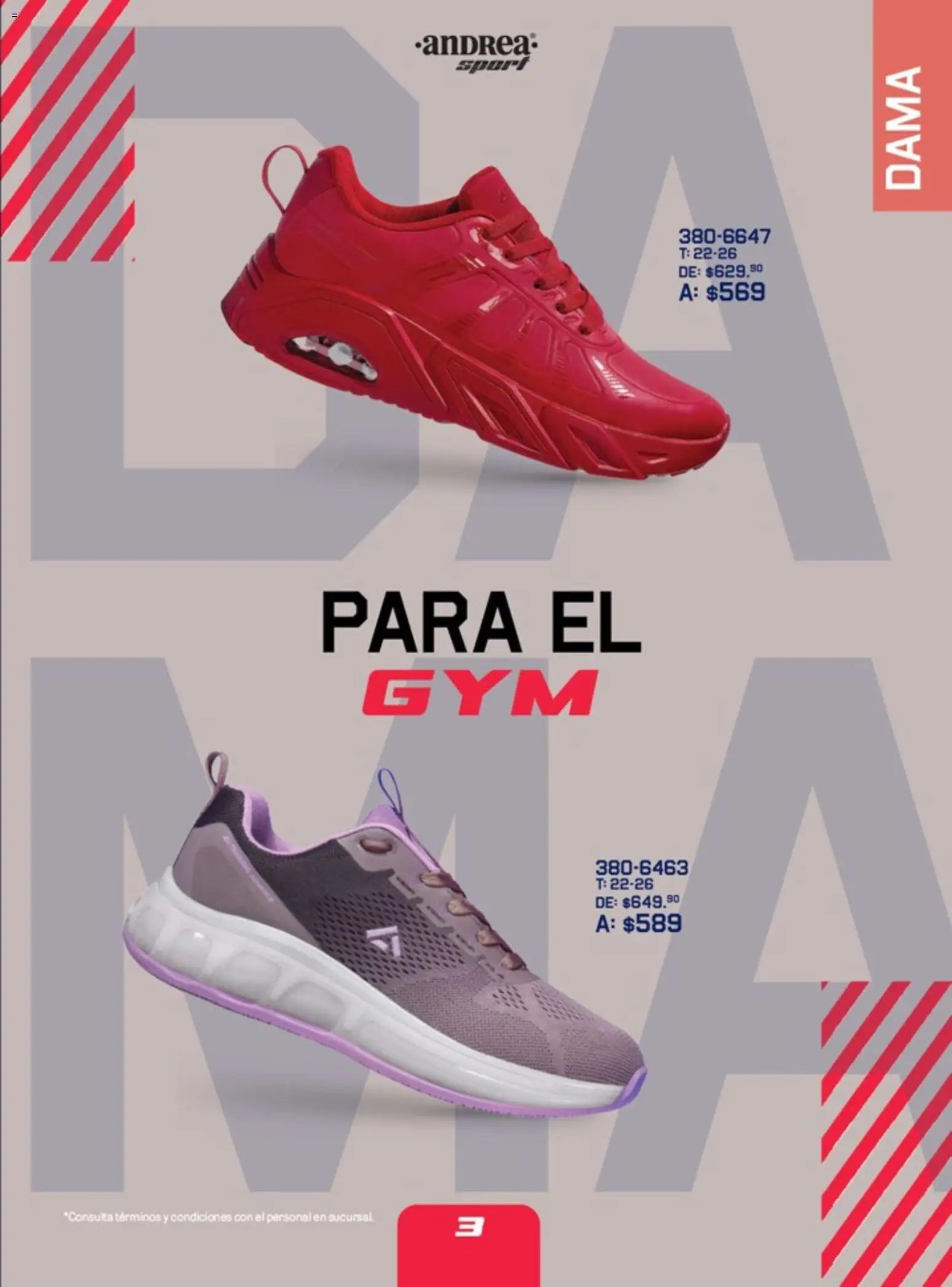 Nuevas ofertas de Andrea válidas en toda la República Mexicana desde el 23.11.2025. ¡Encuentra las mejores ofertas en Andrea catálogo Active Zone! | Página: 3