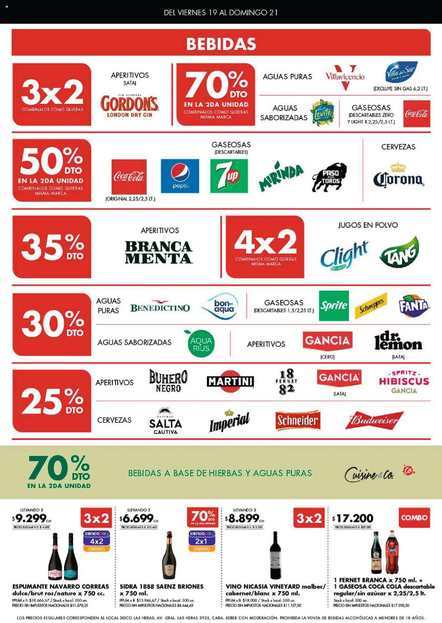 Disco - Ofertas | Córdoba │ válido desde el 18.12.2025 | Página: 5 | Productos: Disco, Polvo, Fernet, Gaseosa