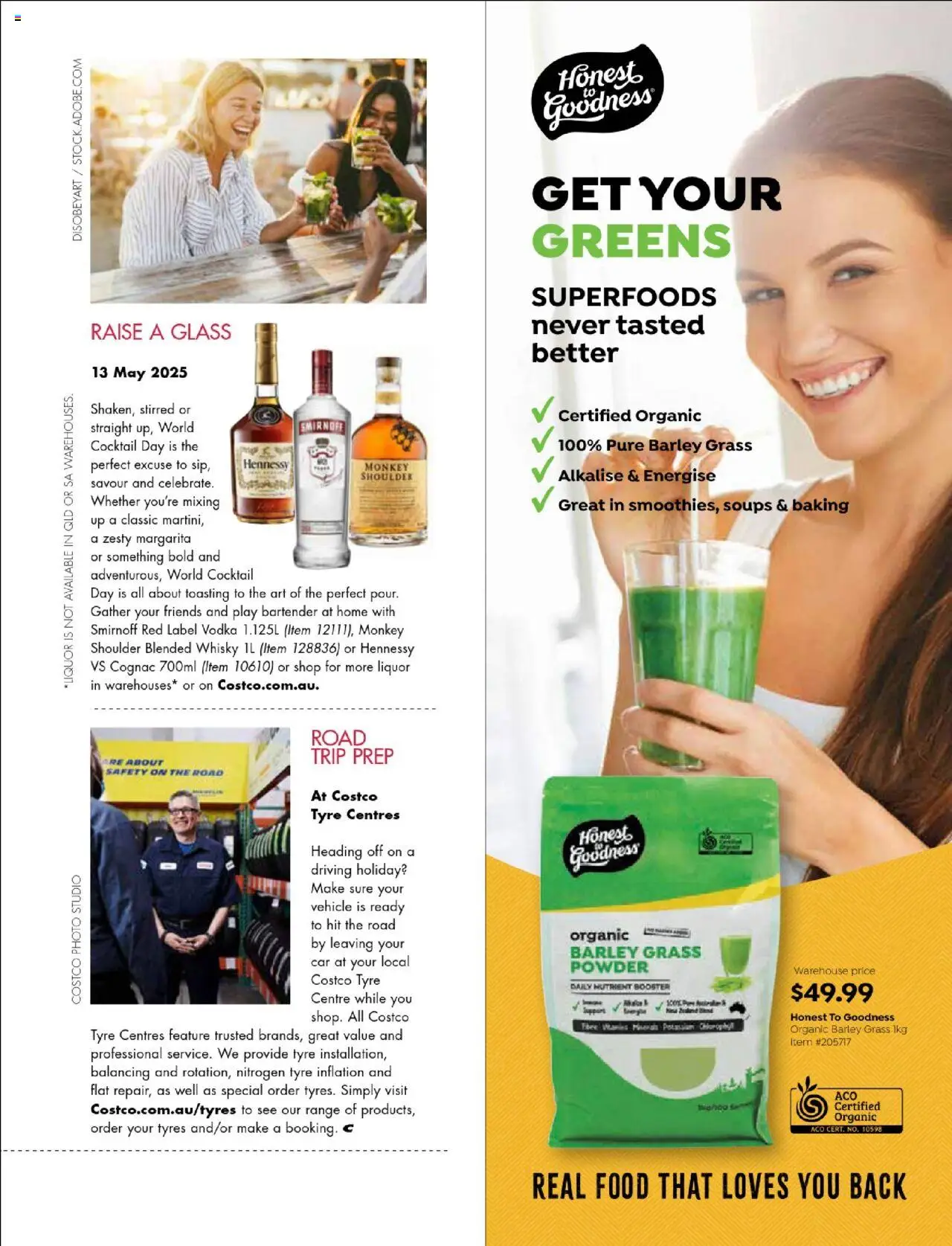 Costco catalogue - valid from 01.05.2025 | Page: 9 | Products: Grass, Powder, Vodka, Greens