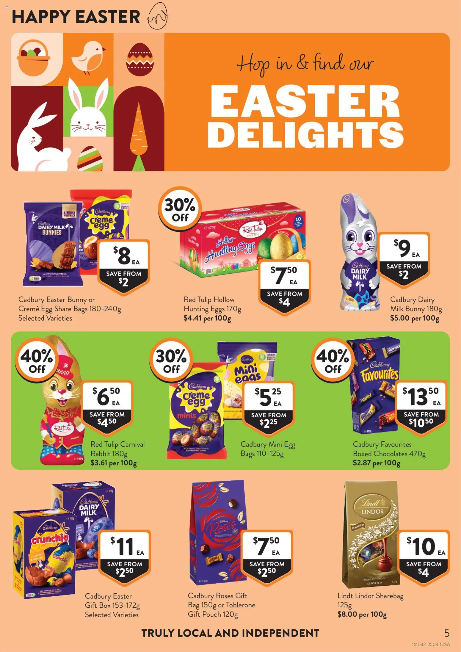 Foodworks catalogue - valid from 25.03.2026 | Page: 5 | Products: Box, Milk, Dairy, Bag