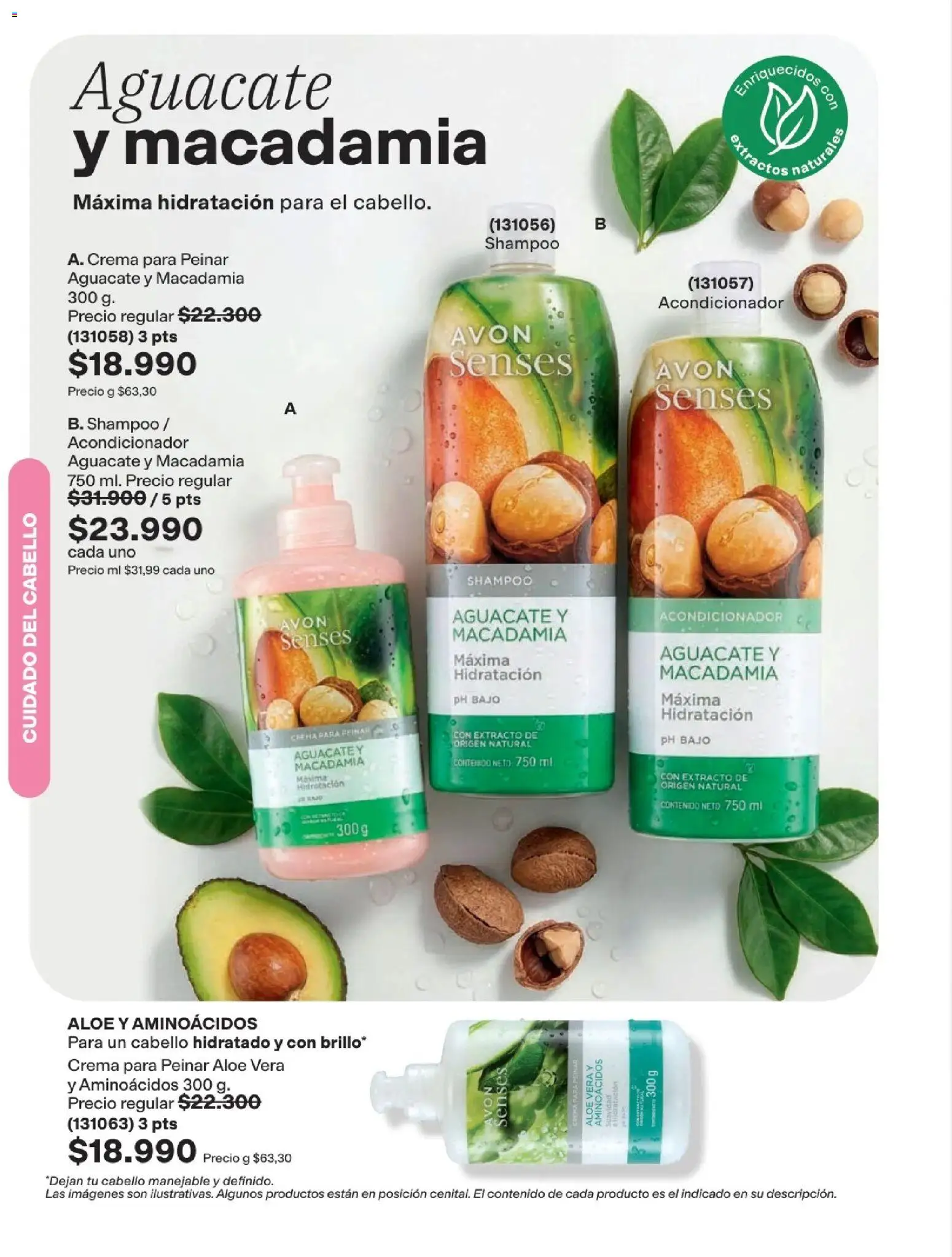 Avon revista - valida desde el 01.05.2026 | Página: 188 | Productos: Crema, Shampoo, Acondicionador, Loción tonificante