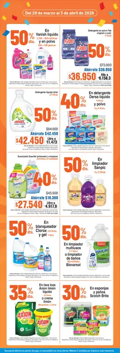 Alkosto catálogo mercado -  Vista previa de la revista de la tienda Alkosto valido desde el 28.03.2026 | Página: 6 | Productos: Crema, Blanqueador, Manzana, Coco