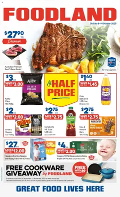 Preview of Foodland Catalogue  - valid from 08.10.2025