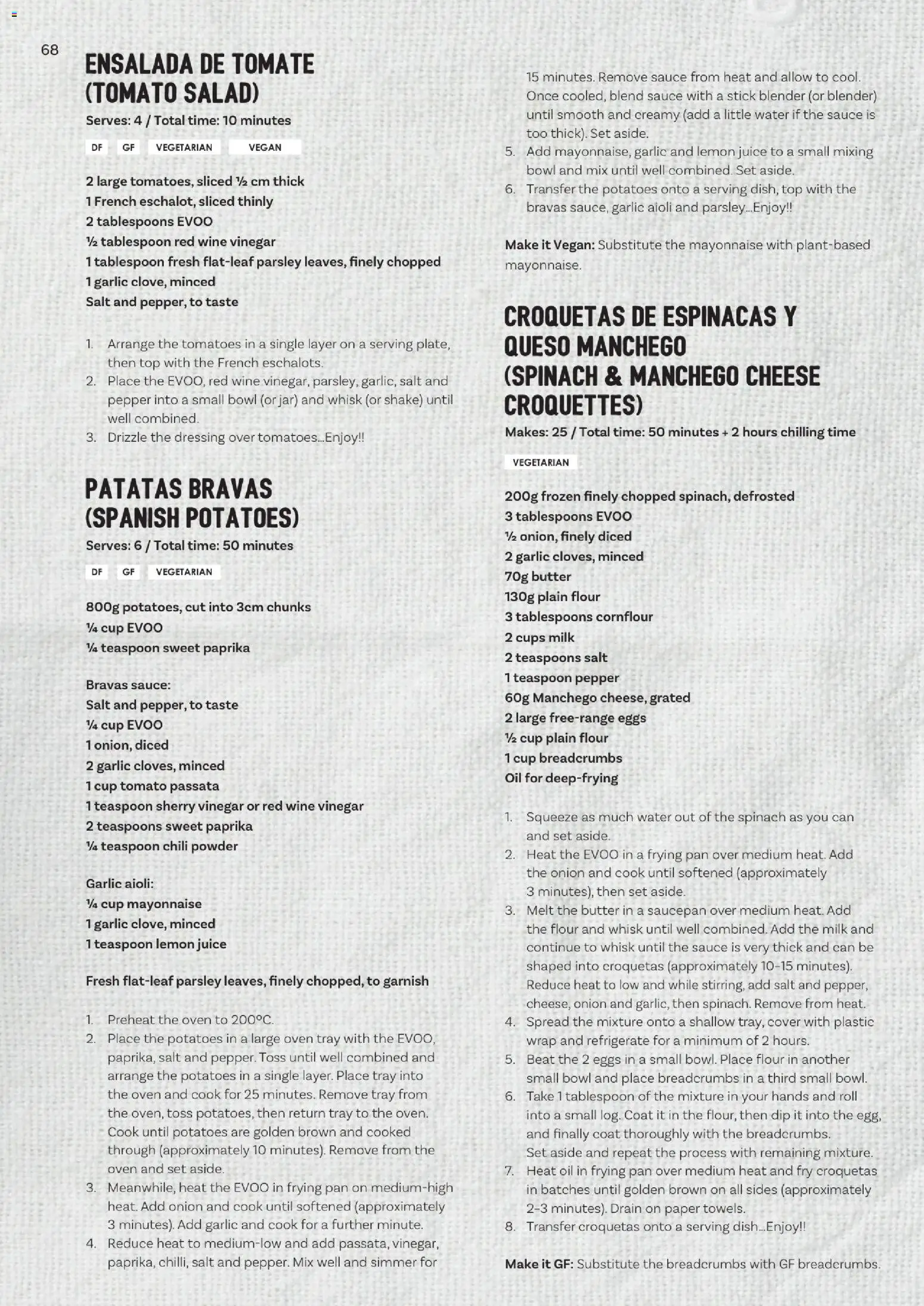 Supabarn catalogue - valid from 27.11.2025 | Page: 68 | Products: Cheese, Paprika, Spinach, Mayonnaise