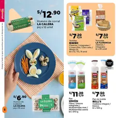 Vista previa de folleto Plaza Vea - Especial Desayunos Loncheras de la Plaza Vea válido desde 27.02.2026 | Página: 6 | Productos: Huevos, Pan, Avena