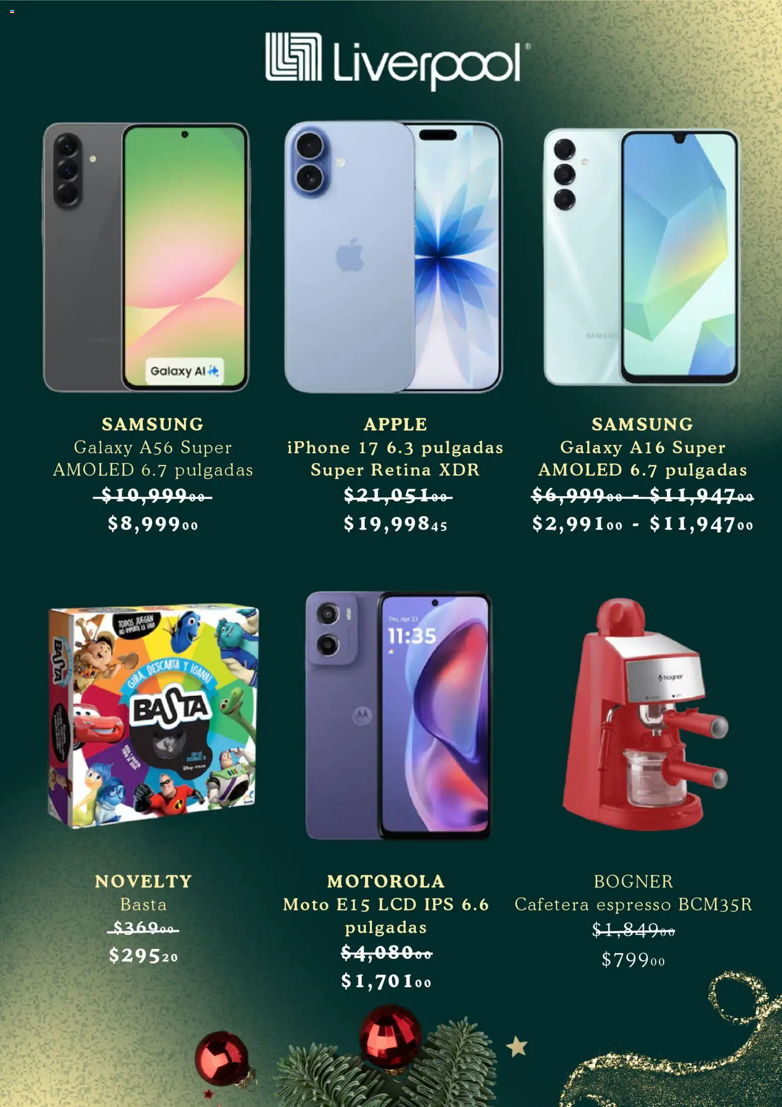 Nuevas ofertas de Liverpool válidas en toda la República Mexicana desde el 10.12.2025. ¡Encuentra las mejores ofertas en Liverpool catálogo Invierno! | Página: 6 | Productos: Cafetera